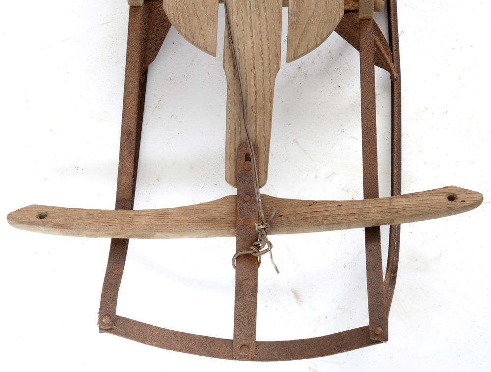 Vintage Steel Runner Sleds | EBTH