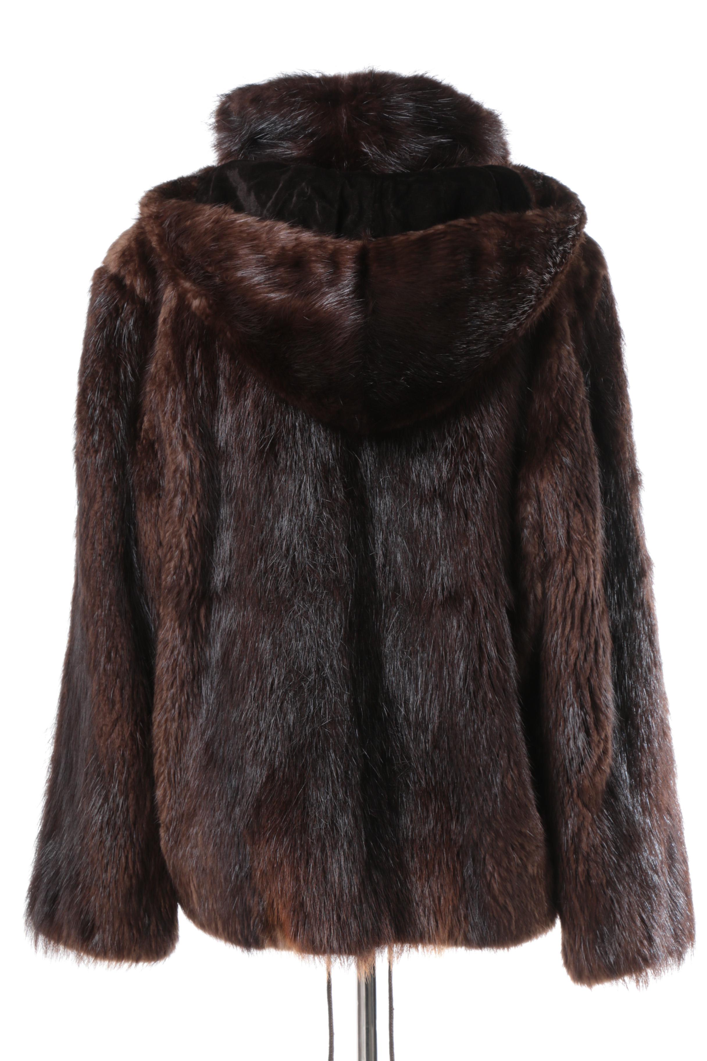 Men's Vintage Beaver Fur Coat EBTH