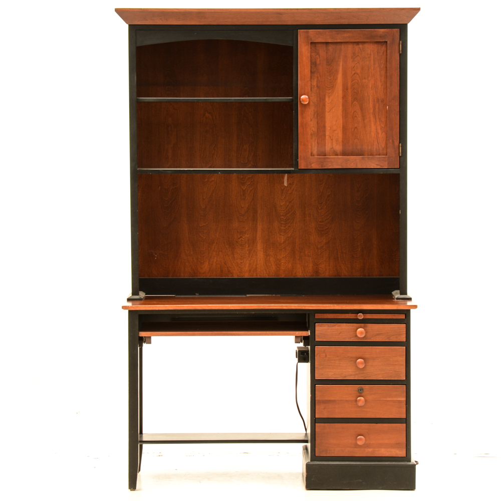 Ethan Allen American Impressions Desk And Hutch Ebth