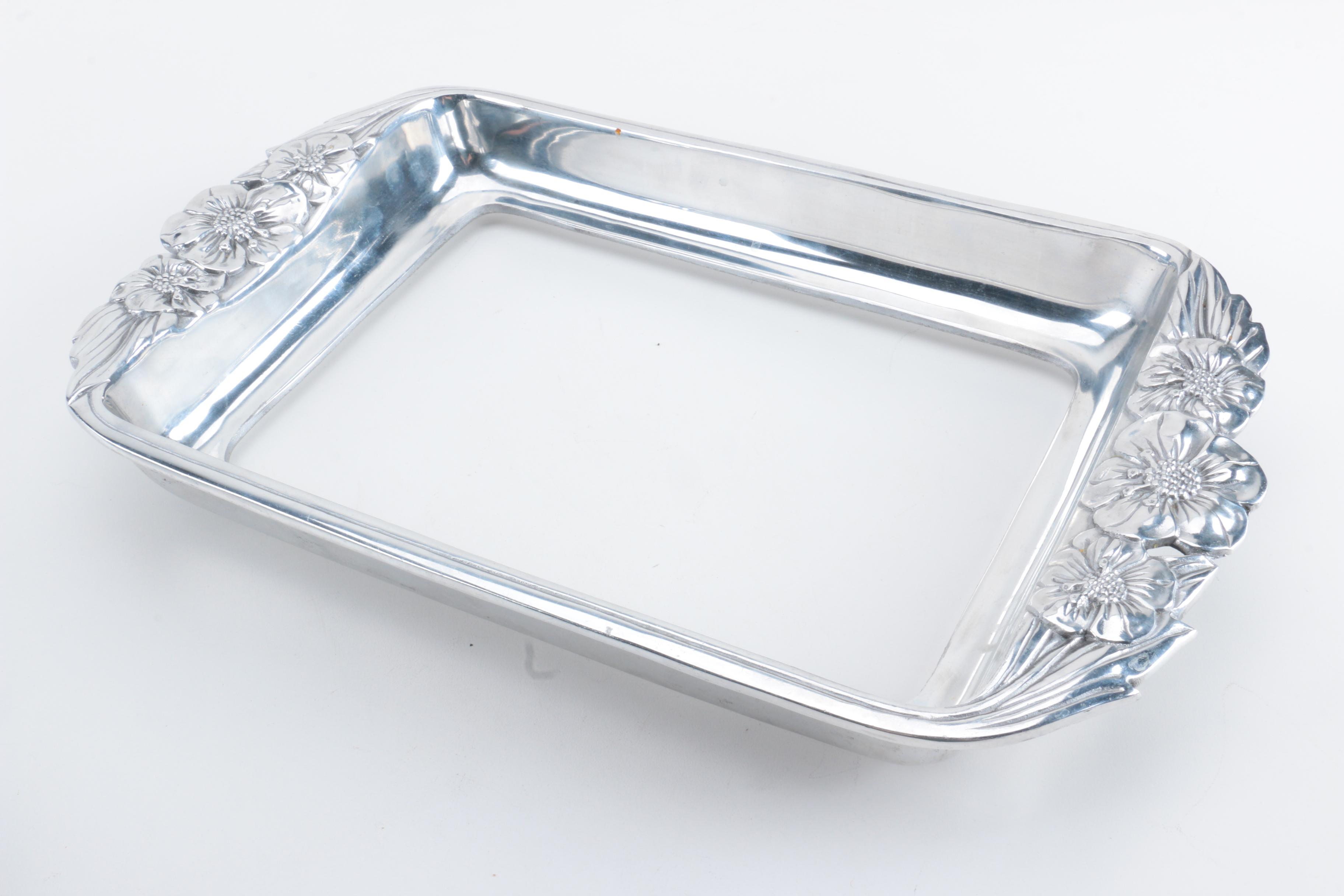 Vari Disenos and Lenox Pewter Serving Trays EBTH