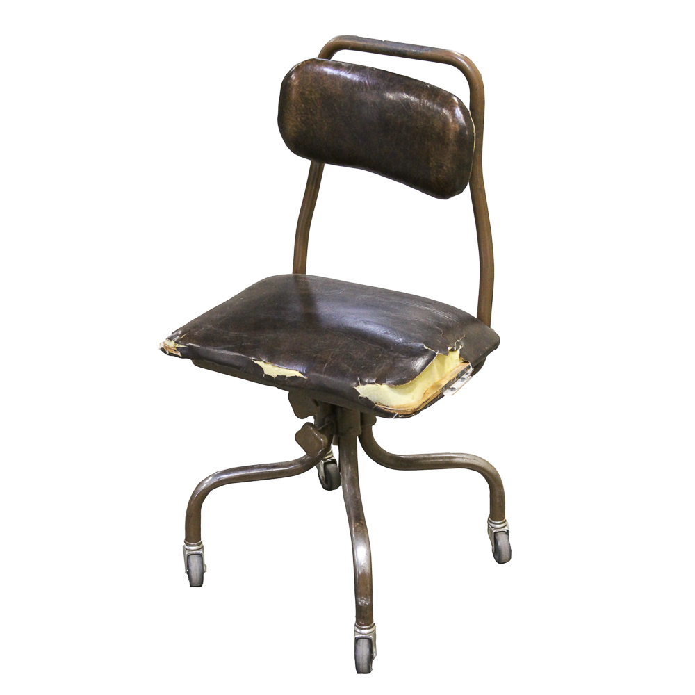 Vintage Rolling Office Chair by The FritzCross Company EBTH
