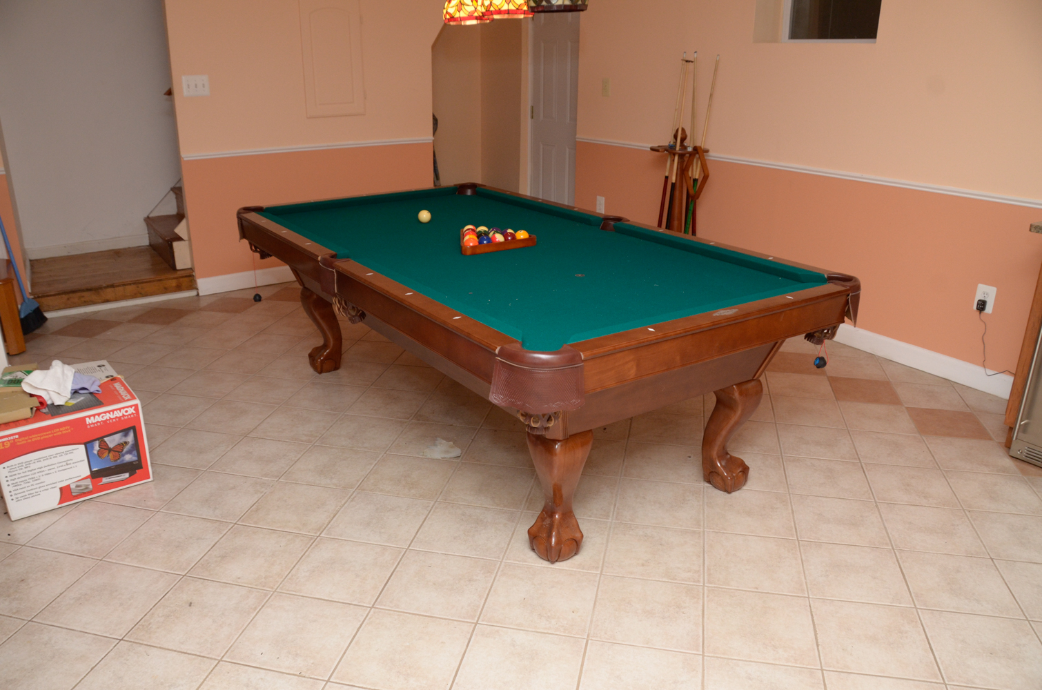 Brunswick Contender Series &ldquo;Tremont&rdquo; Pool Table with Accessories | EBTH