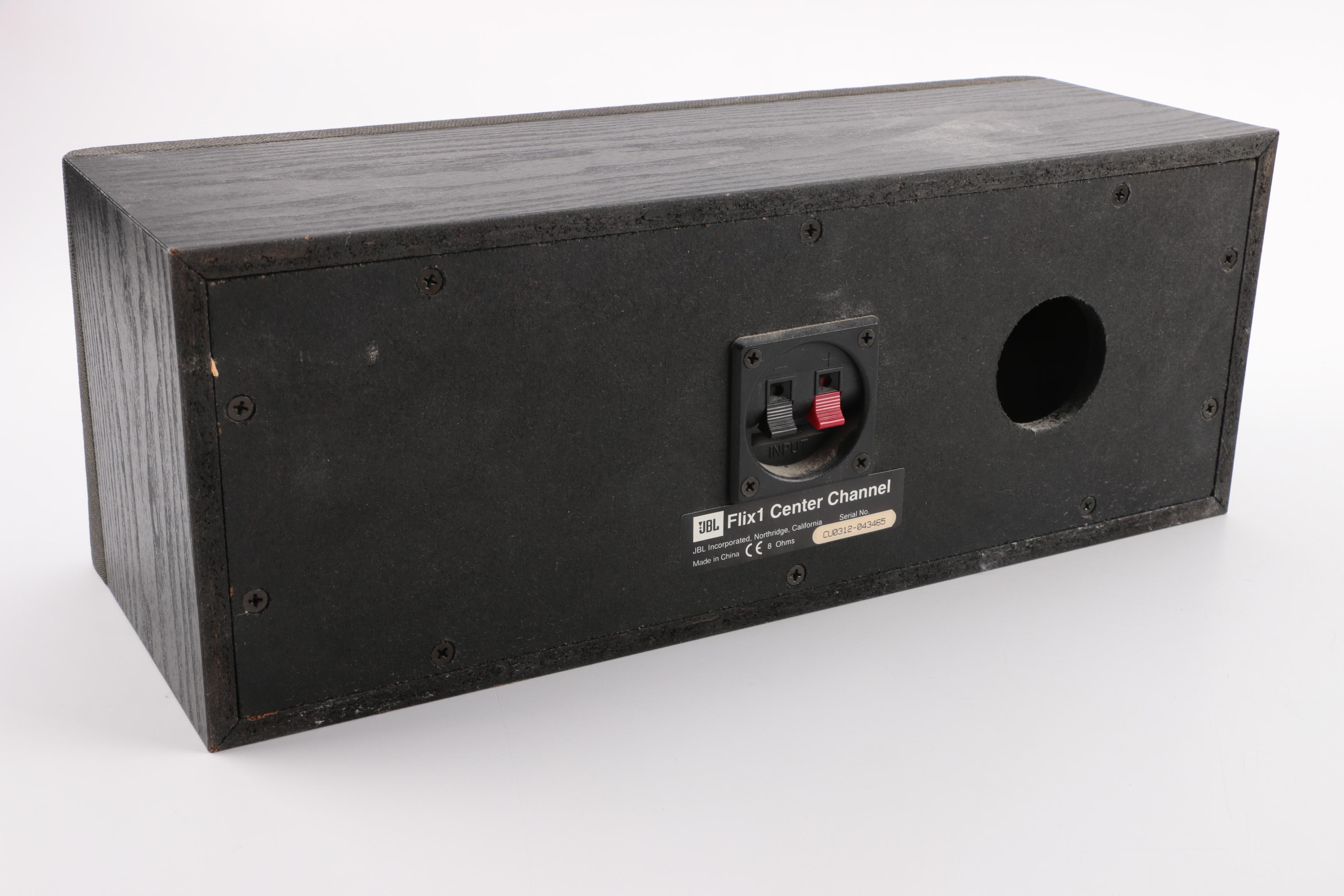 JBL Flix 1 Center and Surround Speakers EBTH