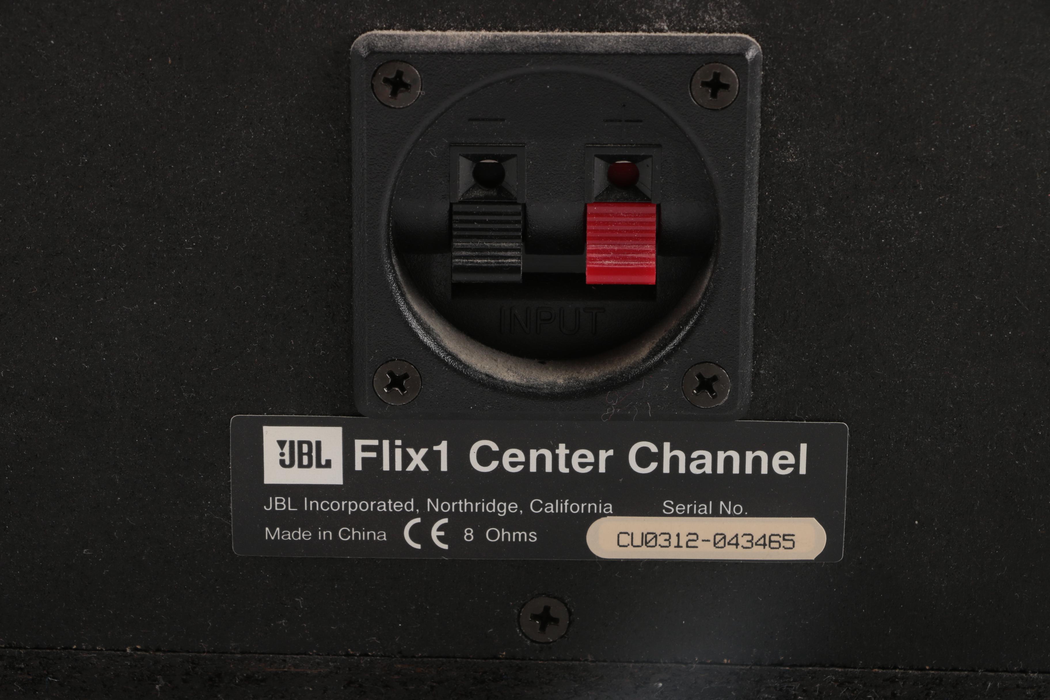 JBL Flix 1 Center and Surround Speakers EBTH