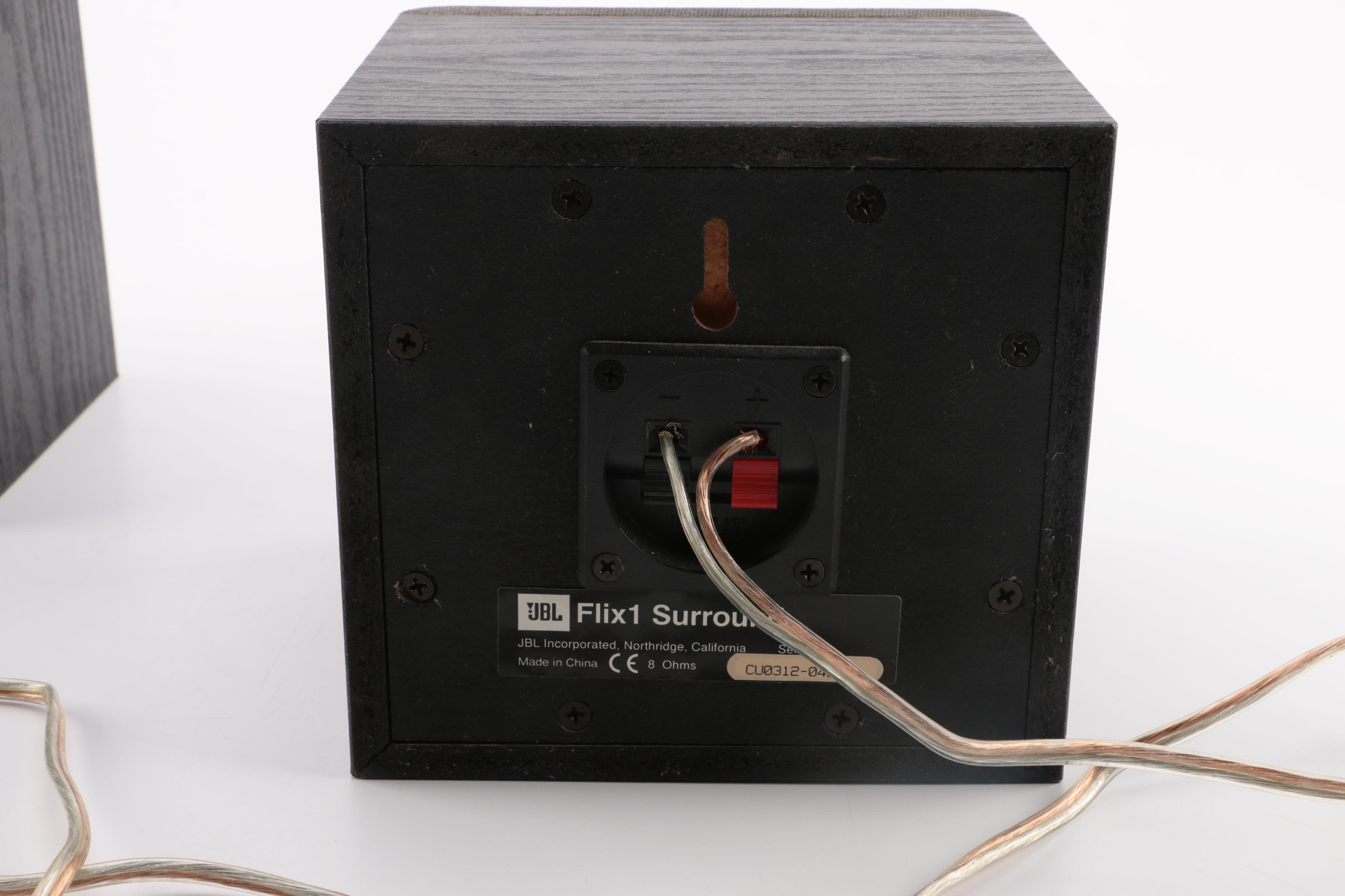 JBL Flix 1 Center and Surround Speakers EBTH