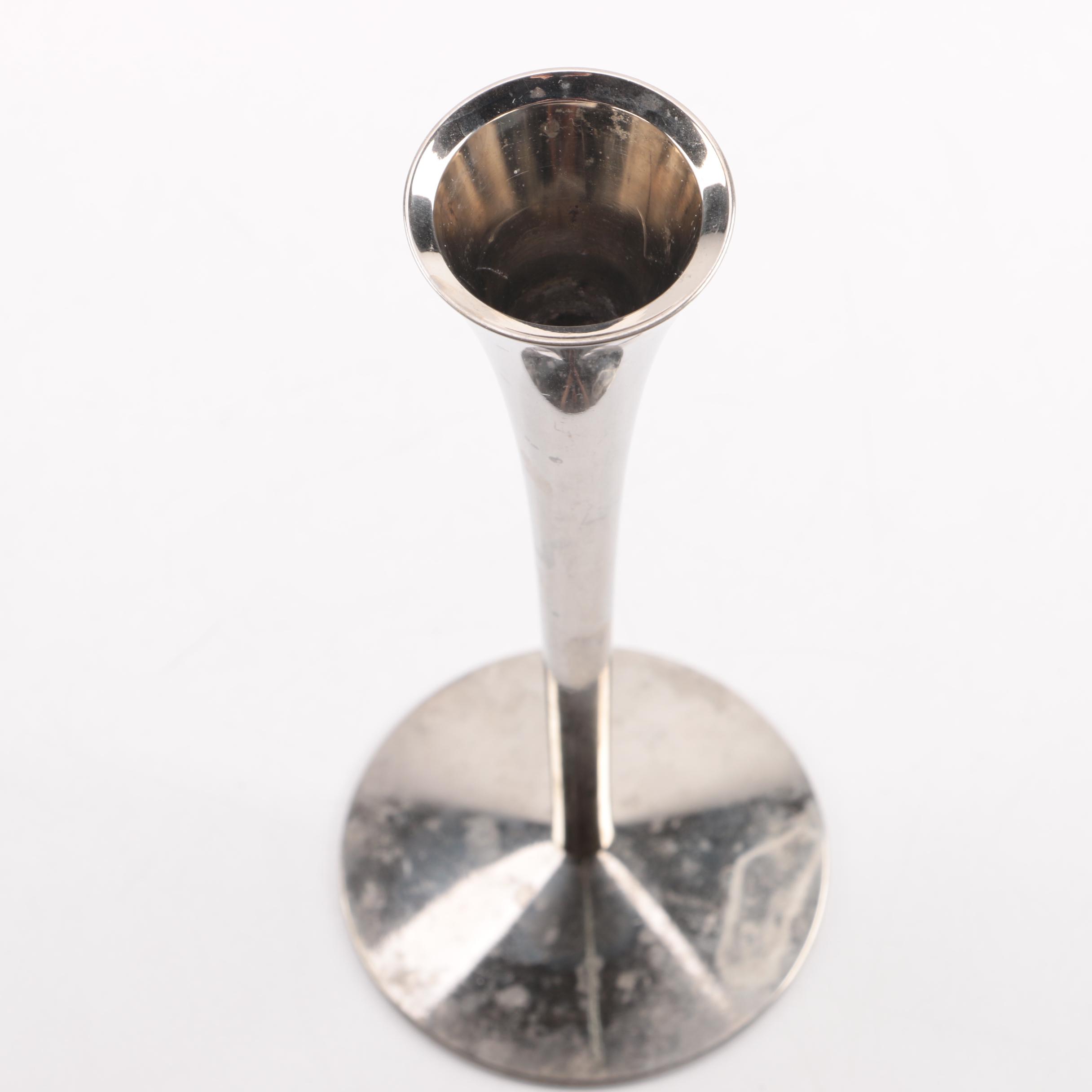 Mid Century AS Solingen Germany Candlestick Holders EBTH