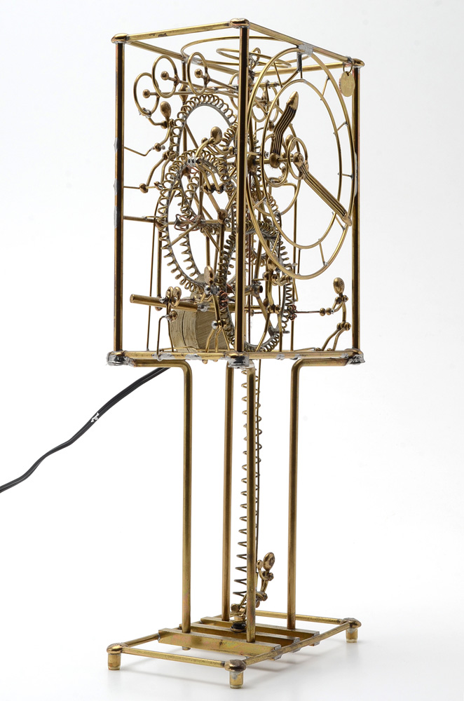 Gordon Bradt Sculpture "The Seven Man Clock" EBTH