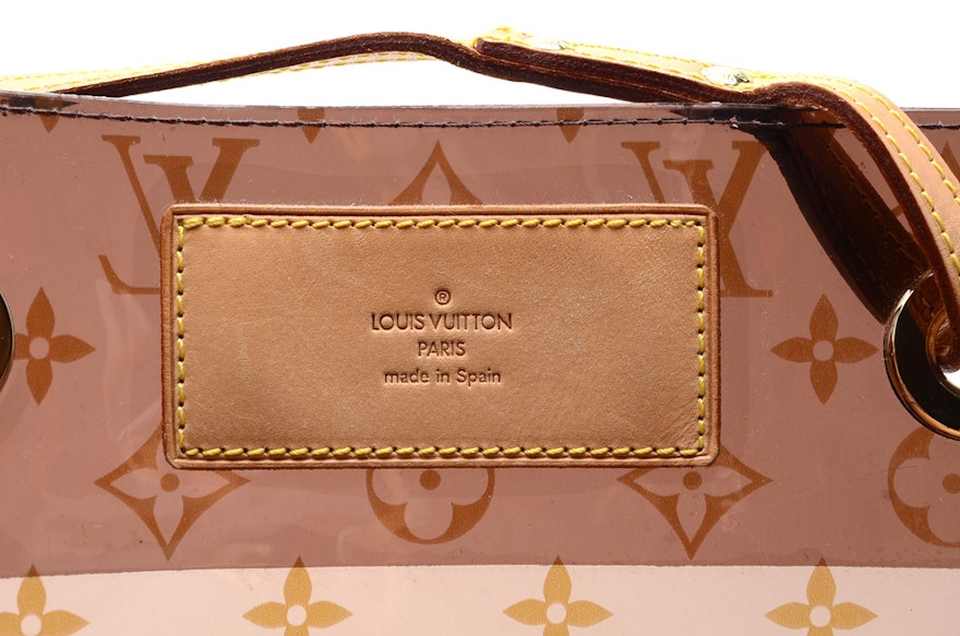 Louis Vuitton Vinyl - 17 For Sale on 1stDibs  louis vuitton vinyl car wrap,  louis vuitton vinyl bag, louis vuitton vinyl tote