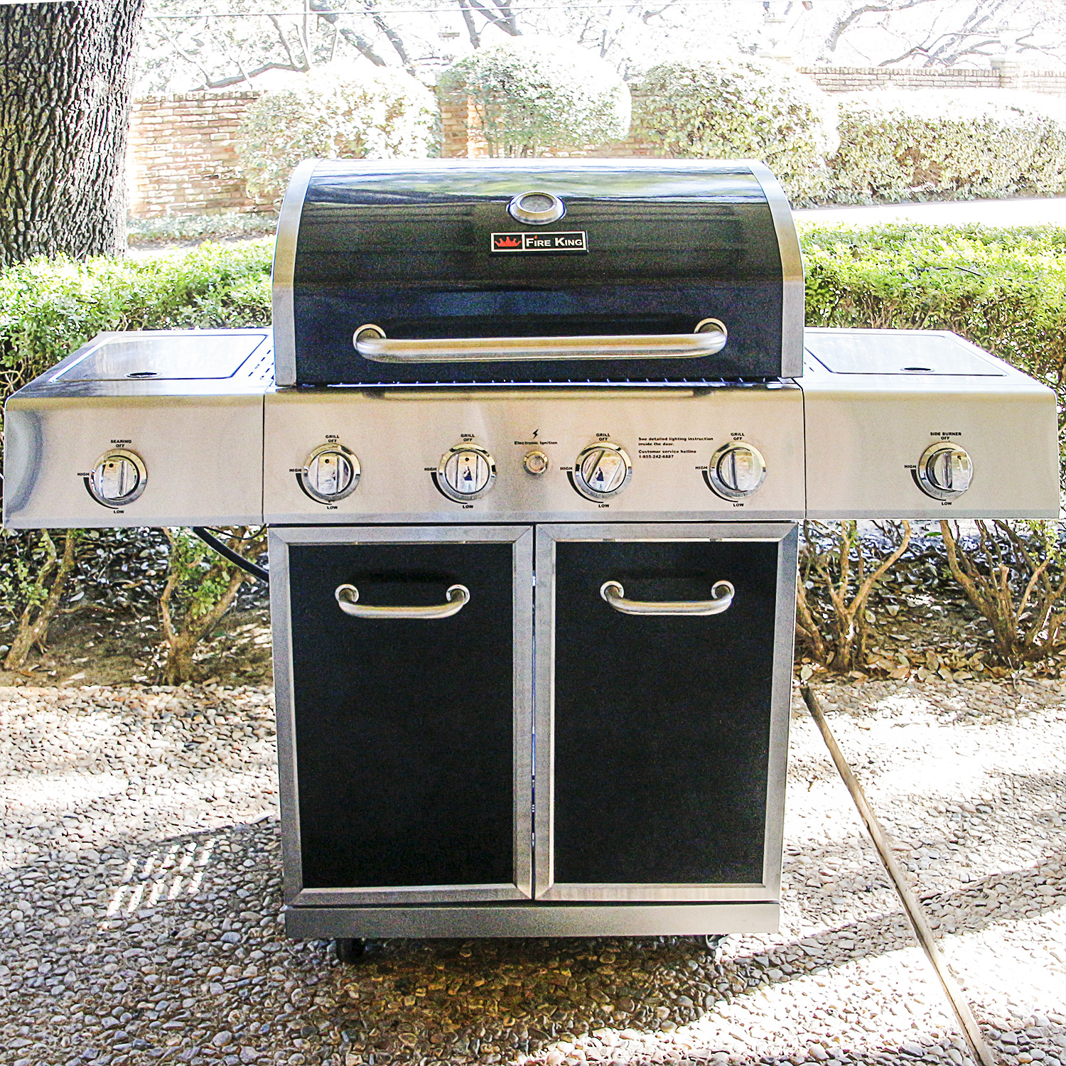 Fire King Gas Grill EBTH