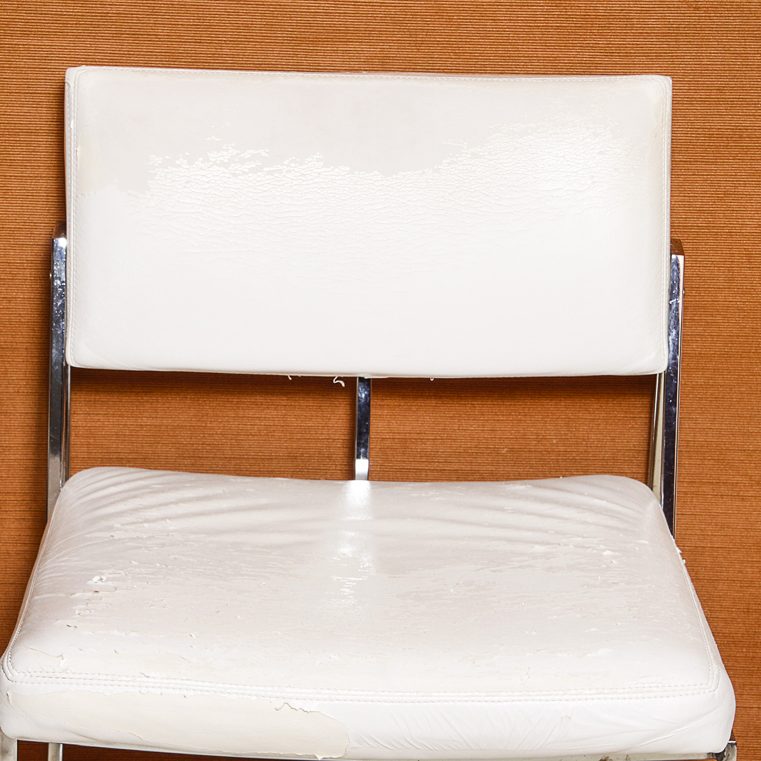 Mid Century Modern Chrome and Vinyl Dining Chairs EBTH