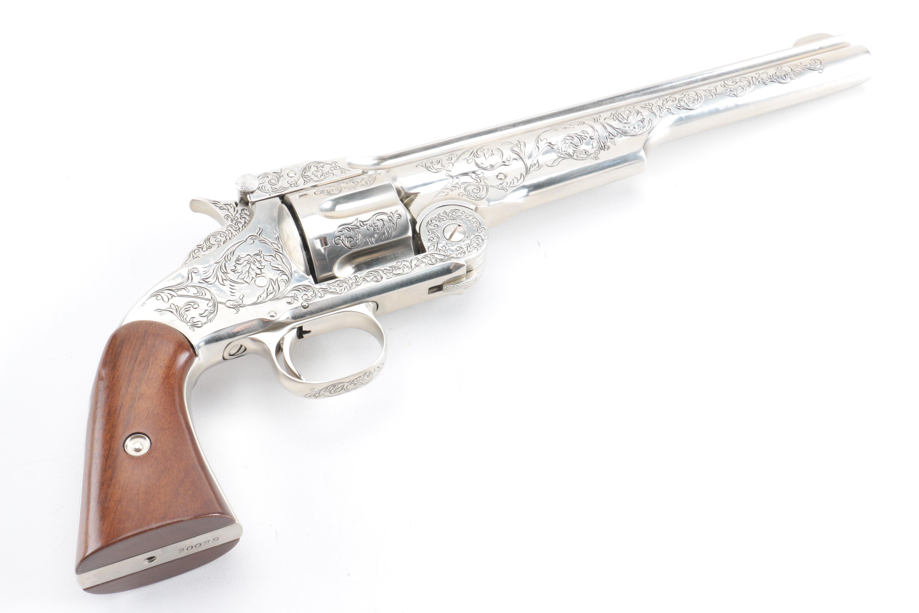 Wyatt Earp Replica Revolver From The Franklin Mint EBTH