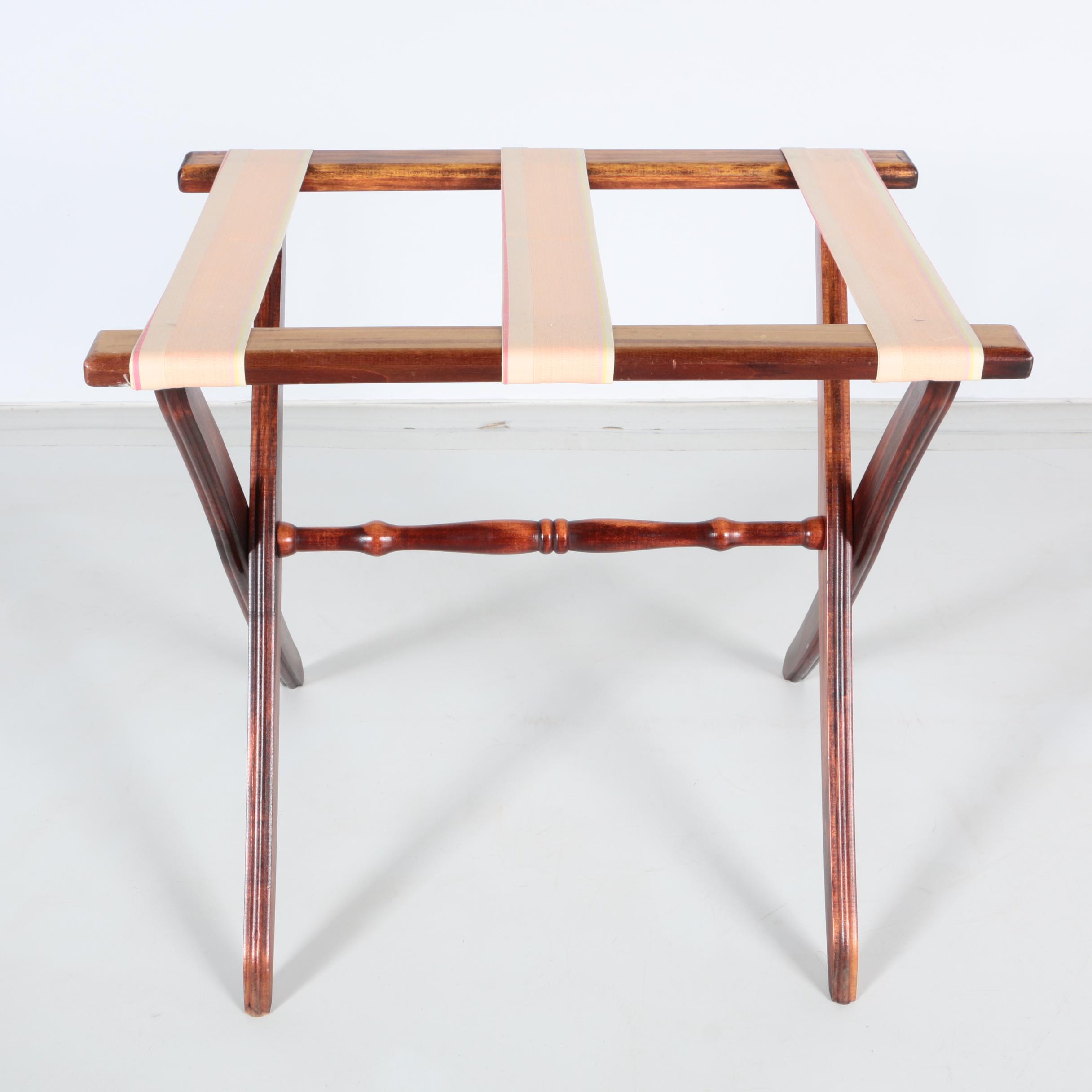 Folding Wooden Tray Stands EBTH