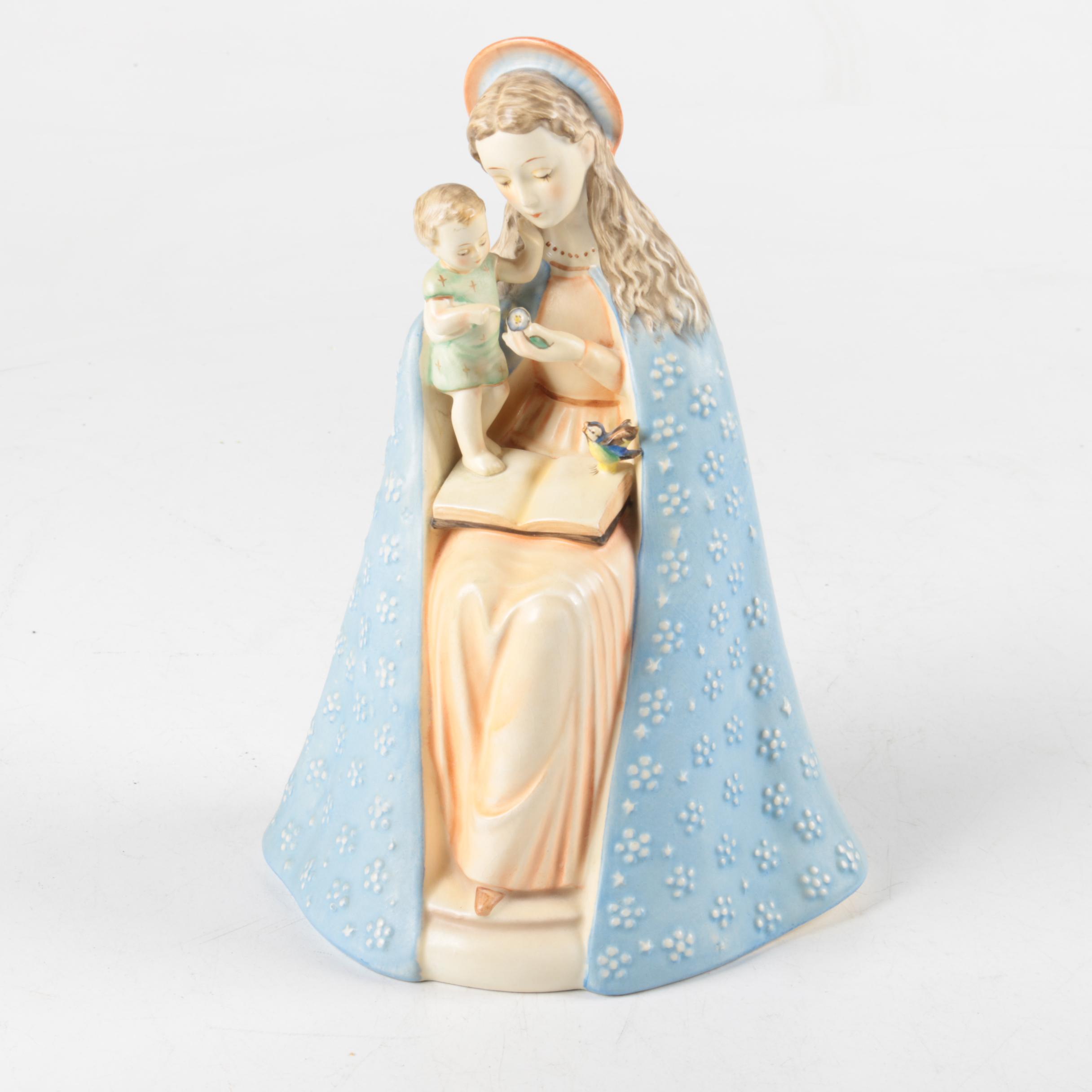 Vintage Hummel "Flower Madonna with Child" Figurine | EBTH