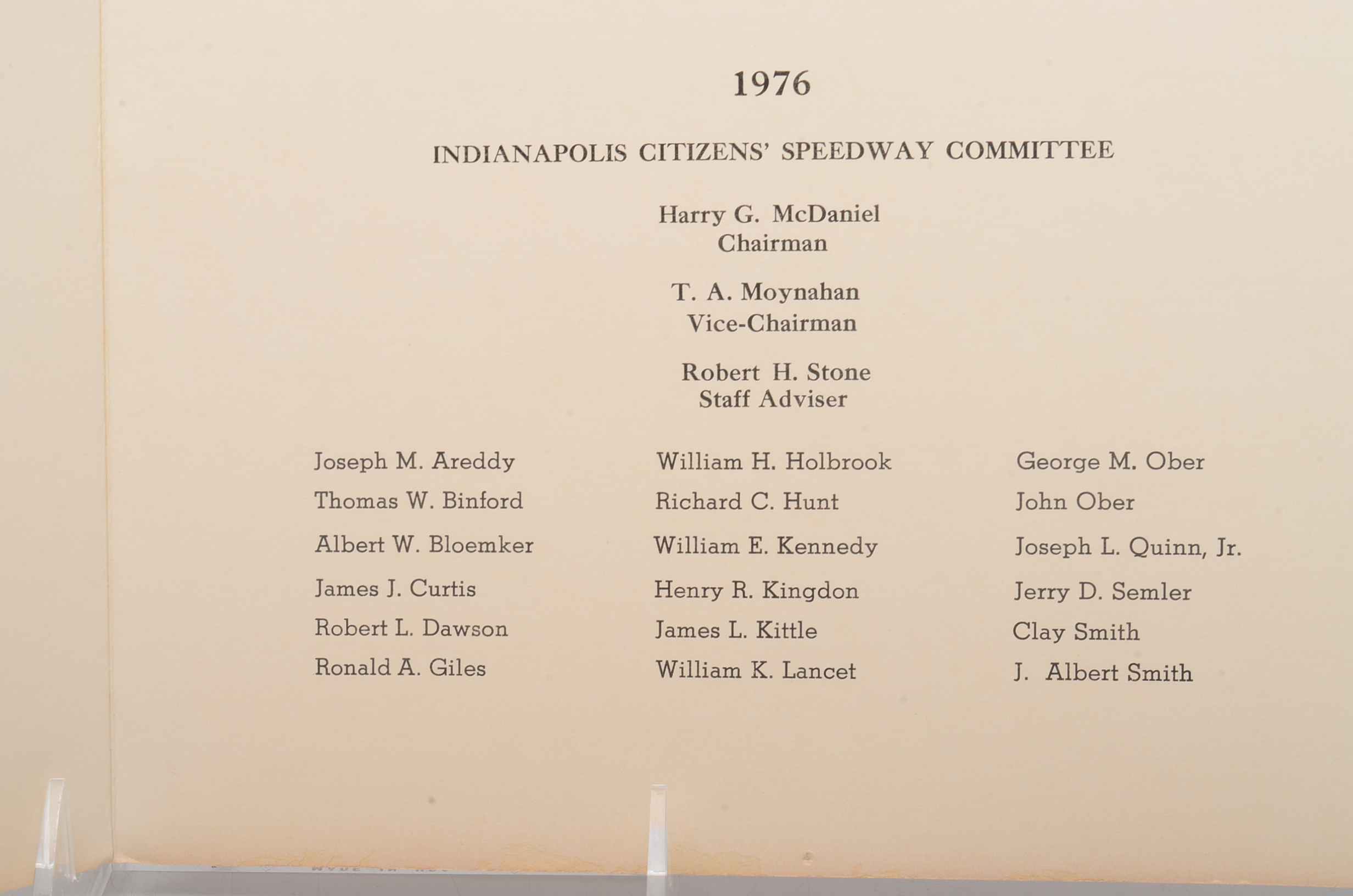 Johnny Rutherford Signed Indy 500 Banquet Programs EBTH