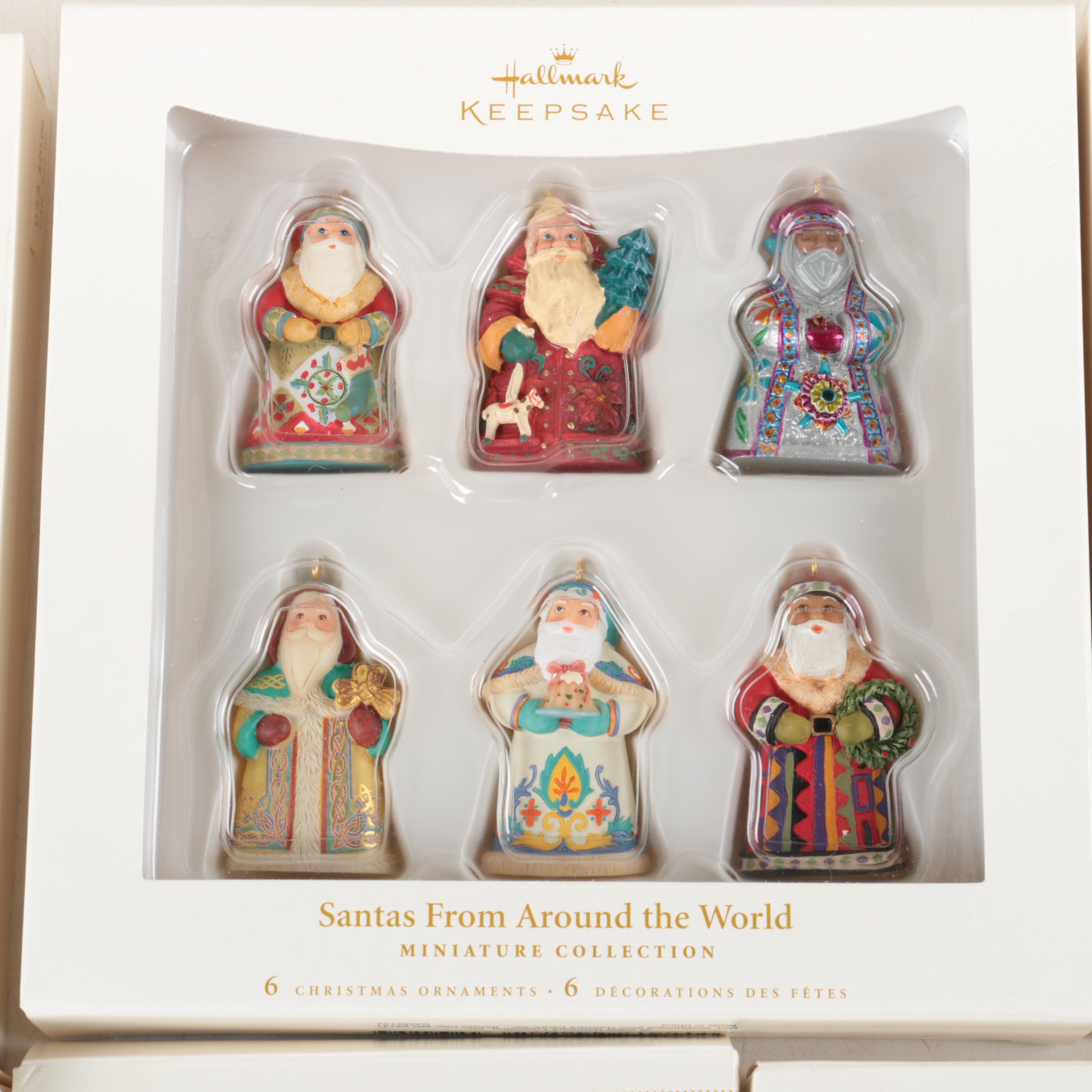 Hallmark Keepsake Miniature Christmas Ornament Sets EBTH