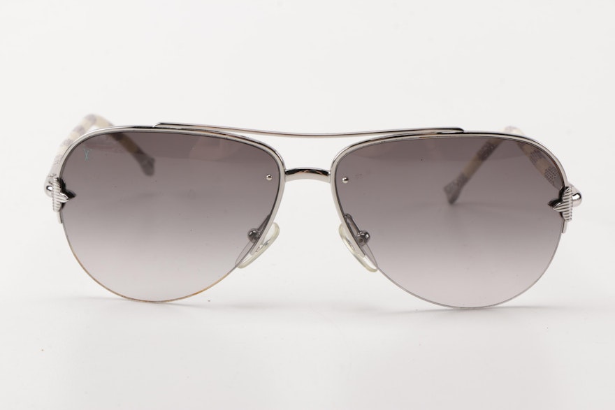 Louis Vuitton - LV Ash Sunglasses - Metal - Gold - Men - Luxury