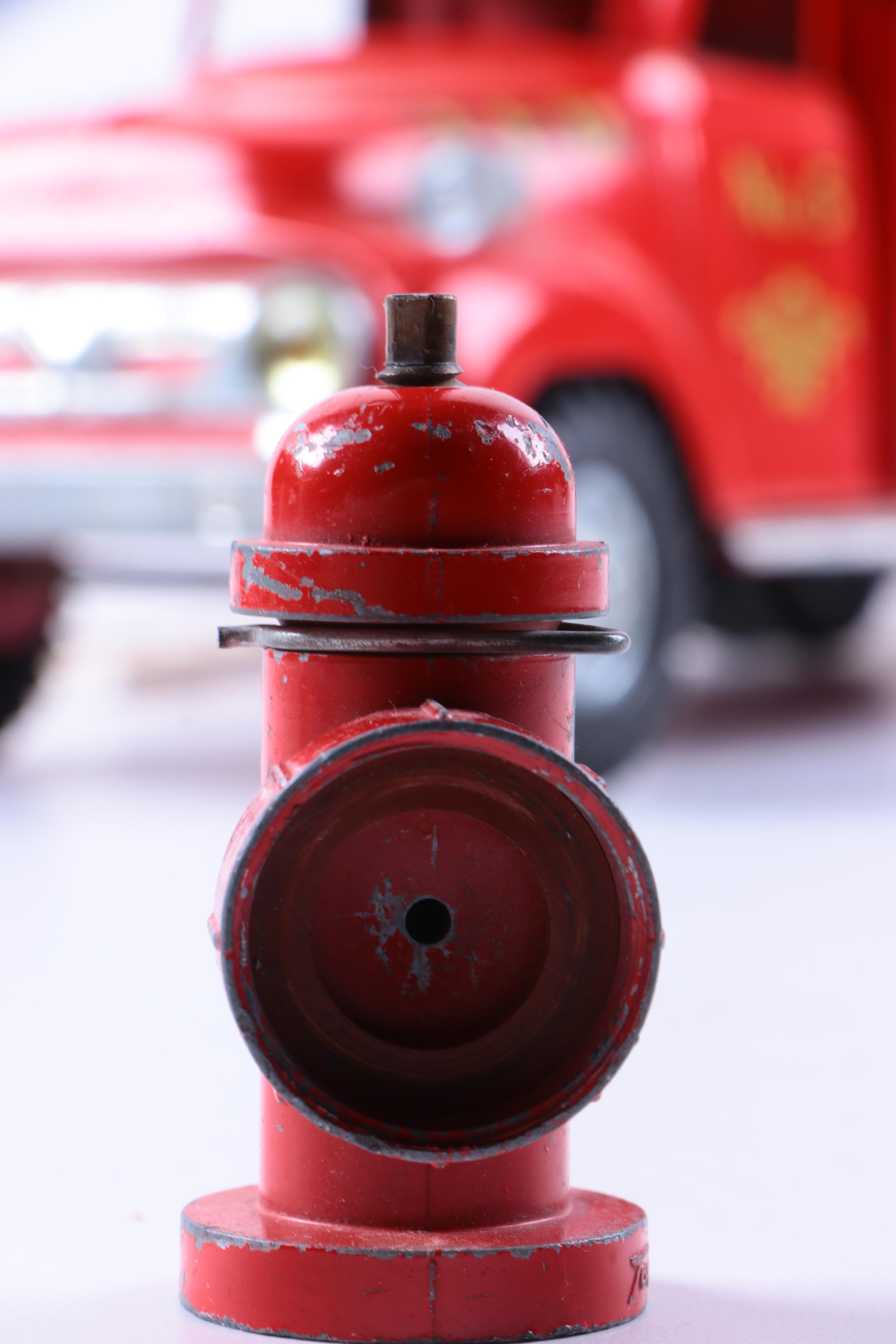 1950s Tonka Pressed Steel Suburban Pumper Fire Truck EBTH