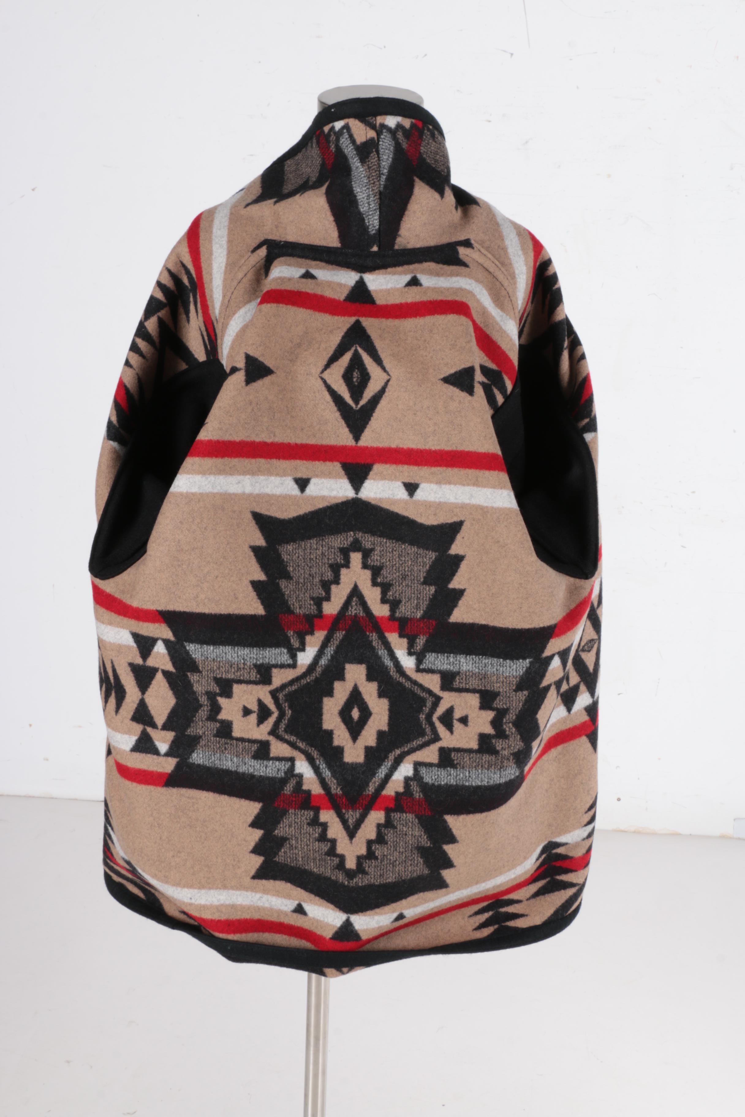 Women's Southwestern Style Wool Jacket EBTH