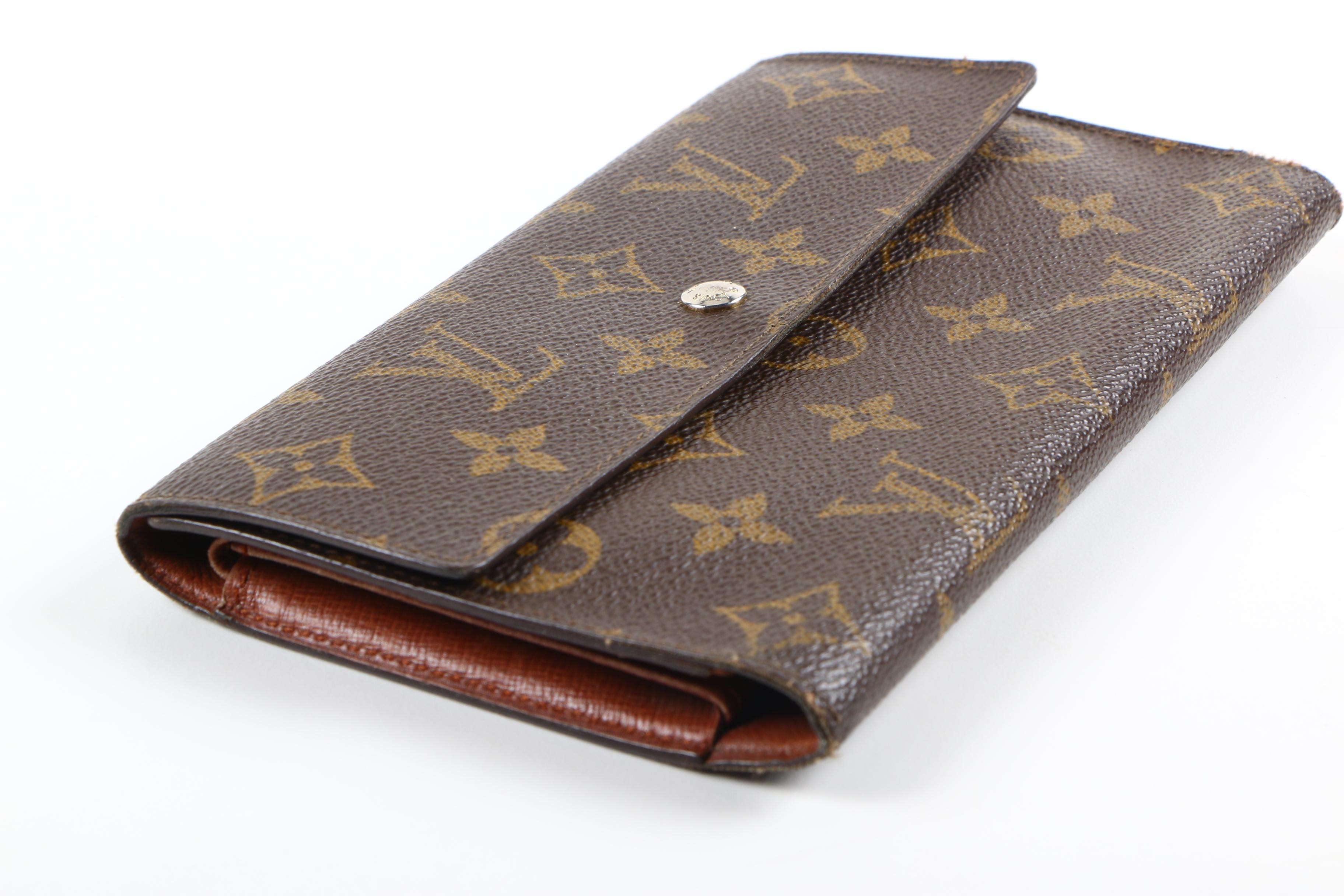 Vintage Louis Vuitton Monogram Wallet EBTH
