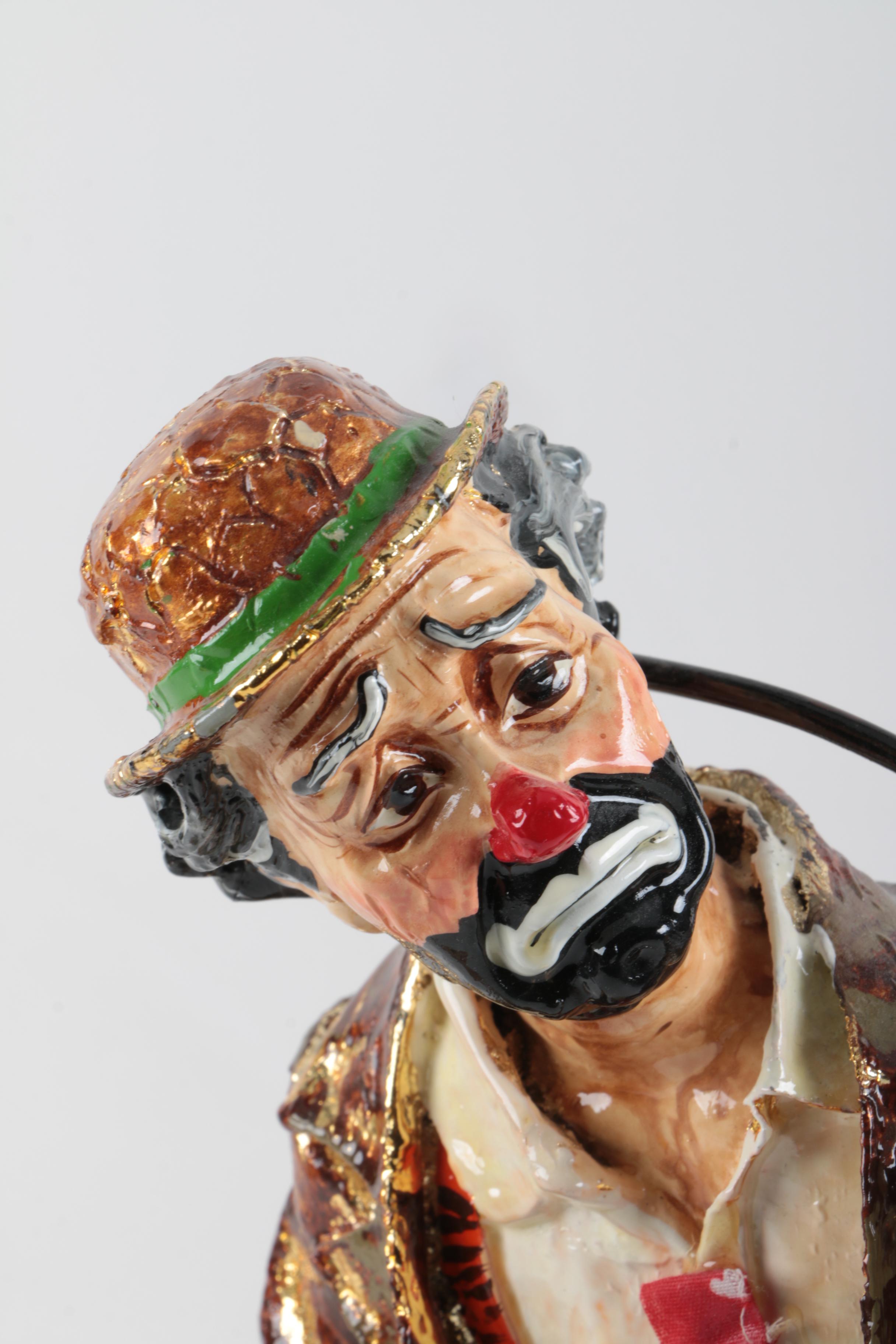Emmett Kelly Clown Figurine by Ron Lee EBTH
