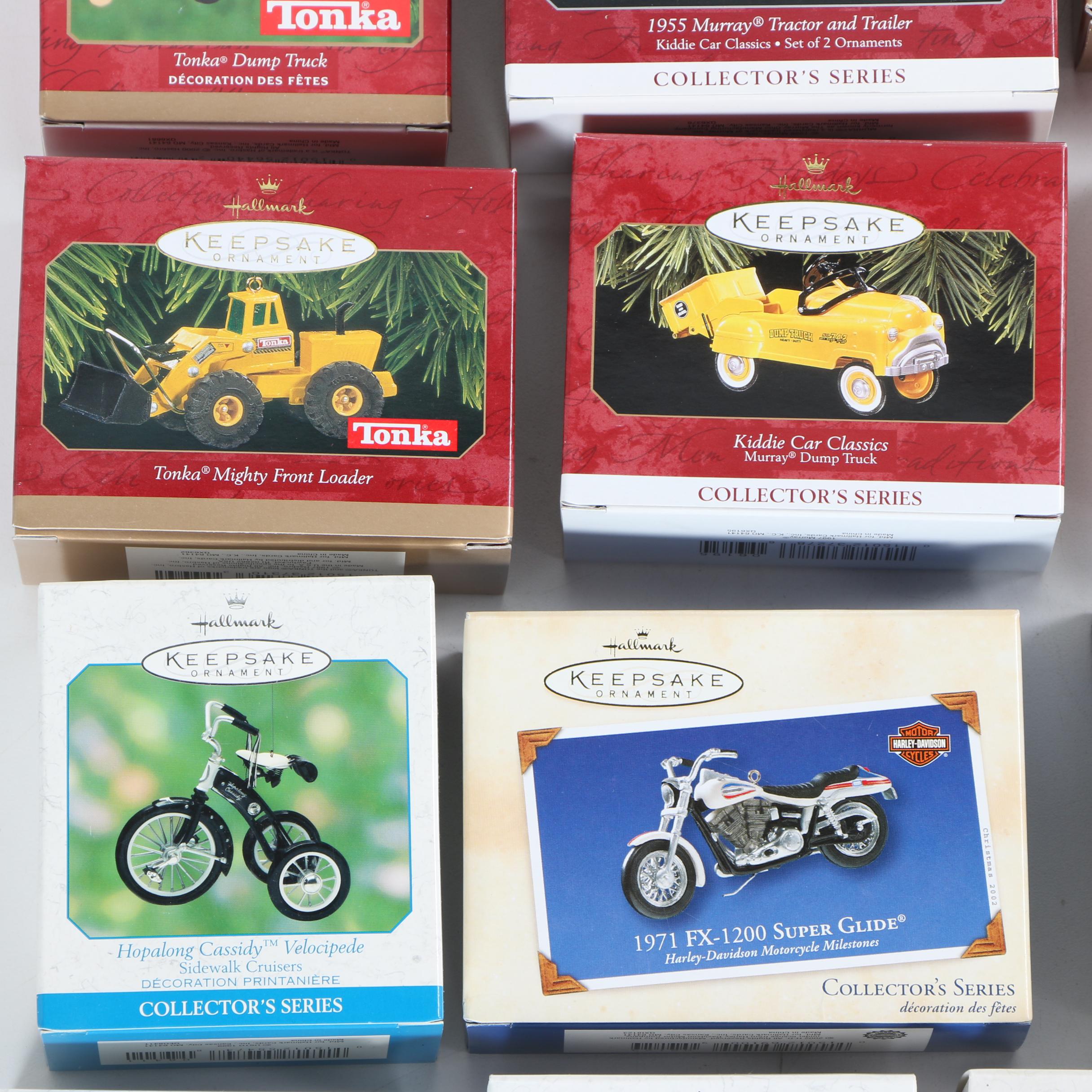list of hallmark ornament collections Collection of Hallmark Vintage Roadsters Ornaments EBTH