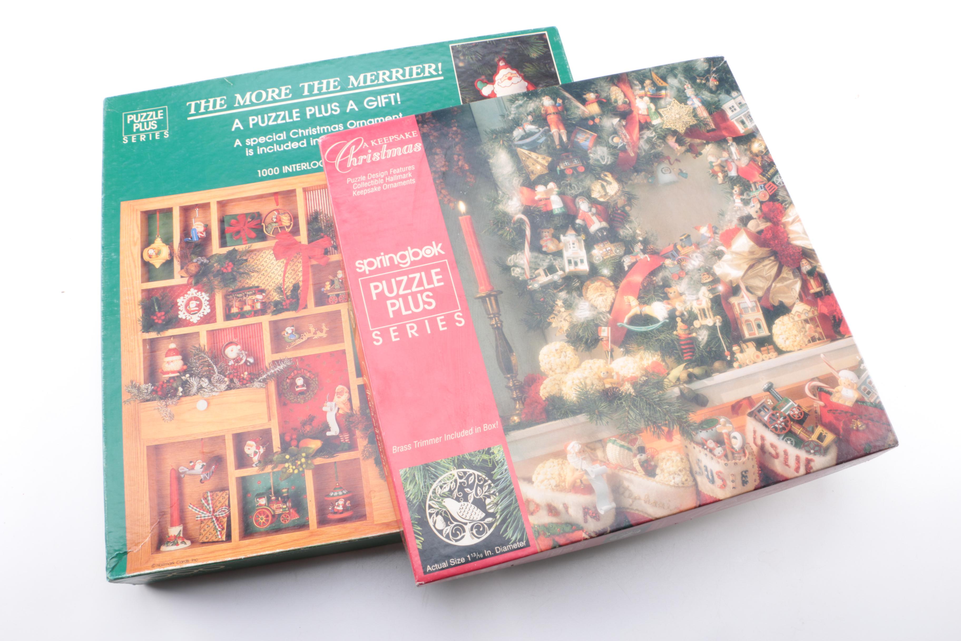 Hallmark Keepsake Christmas Puzzles EBTH
