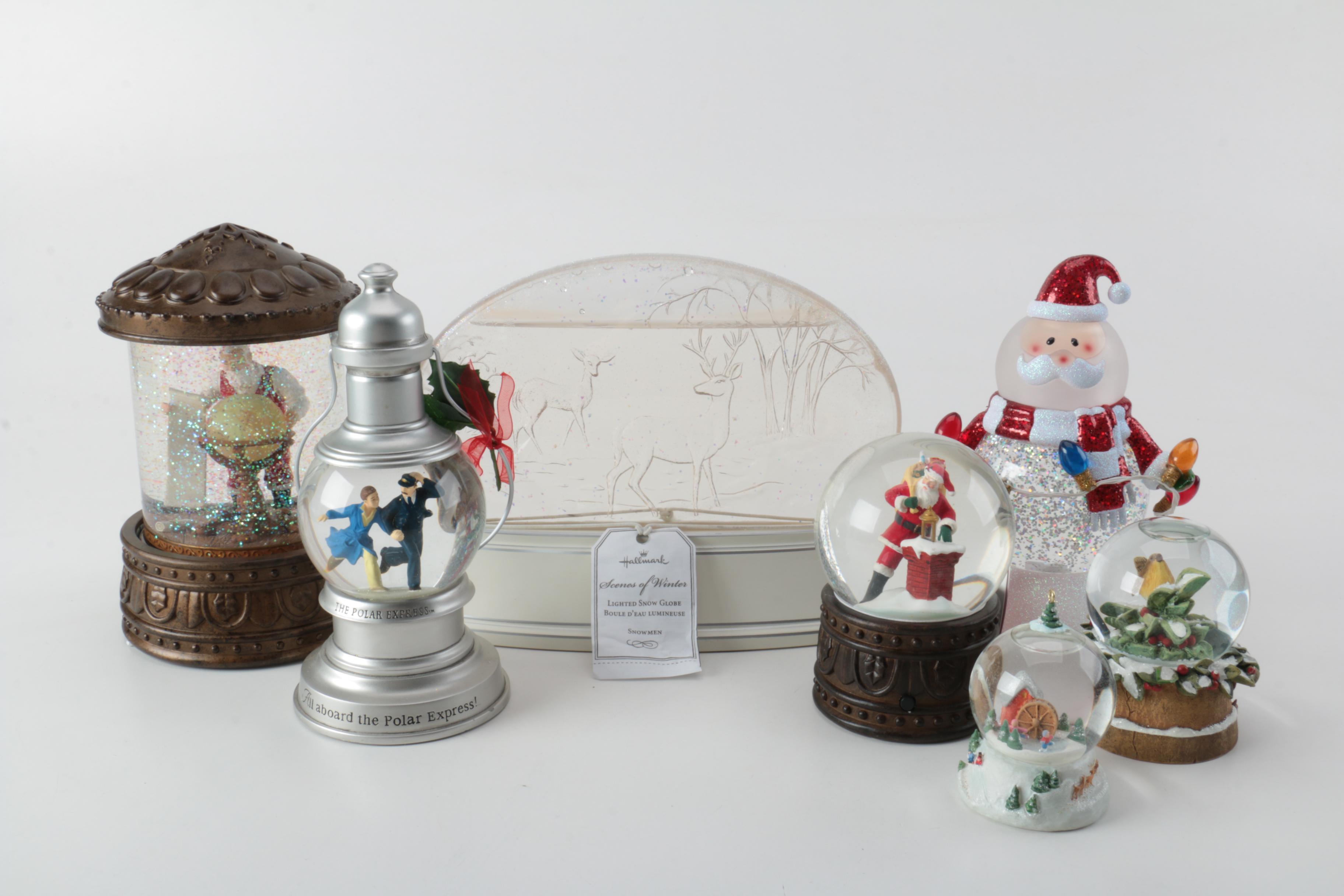 Hallmark Snow Globe Collection EBTH