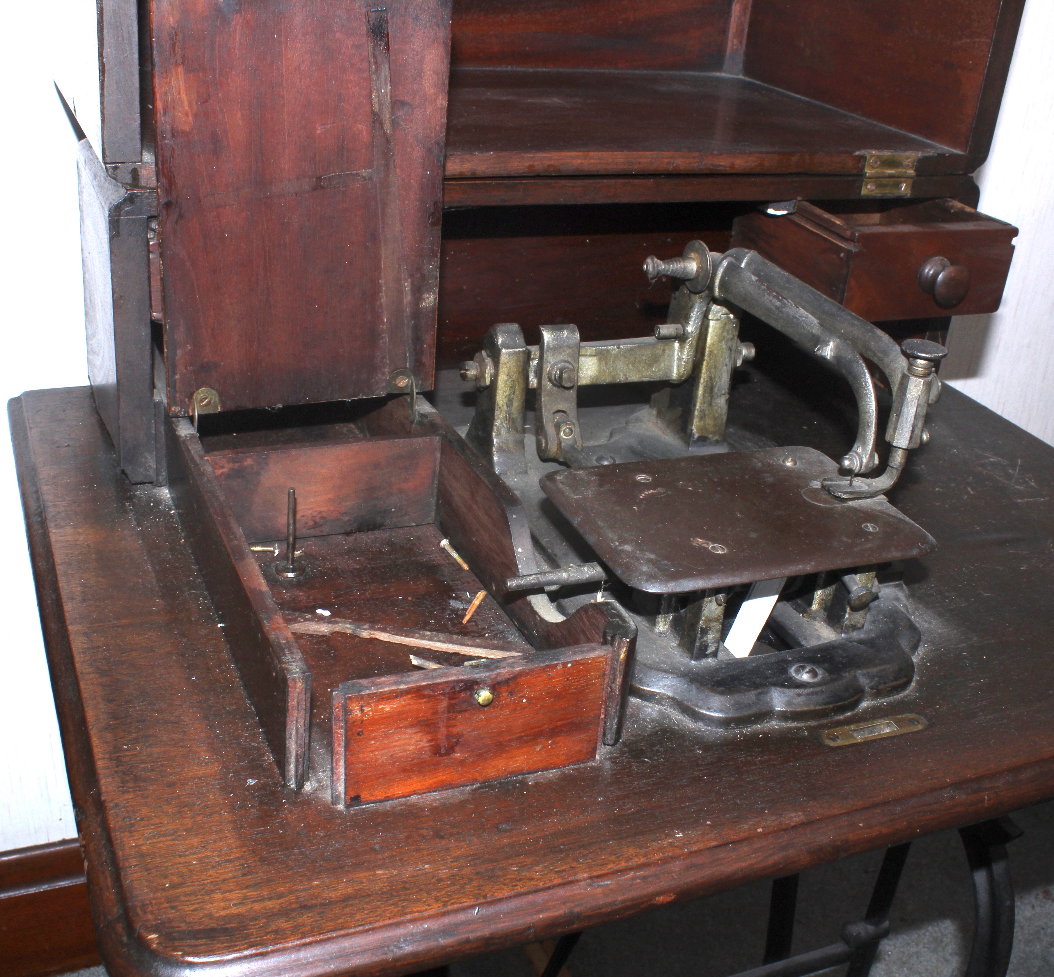 Wheeler & Wilson Antique Sewing Machine EBTH