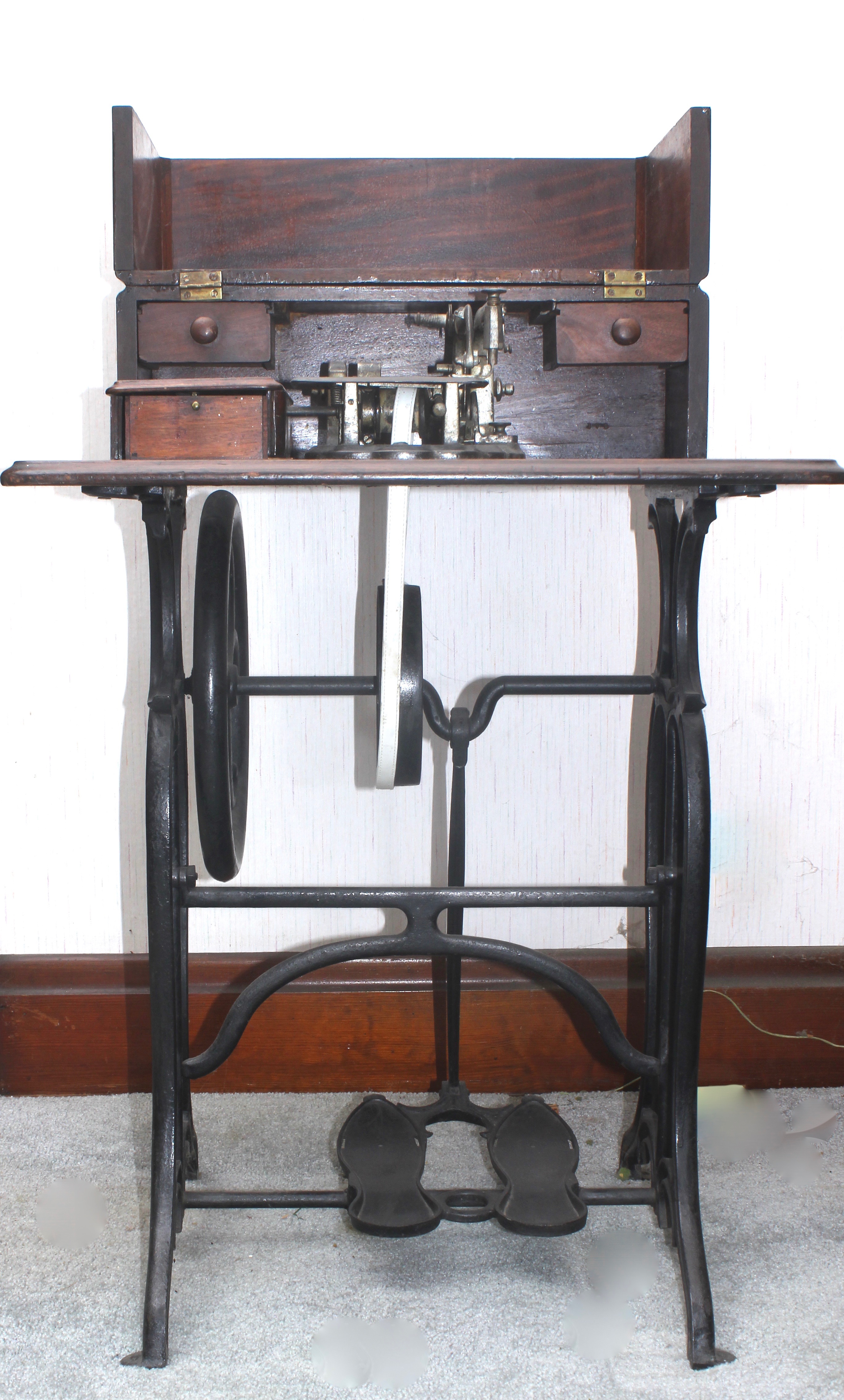 Wheeler & Wilson Antique Sewing Machine EBTH