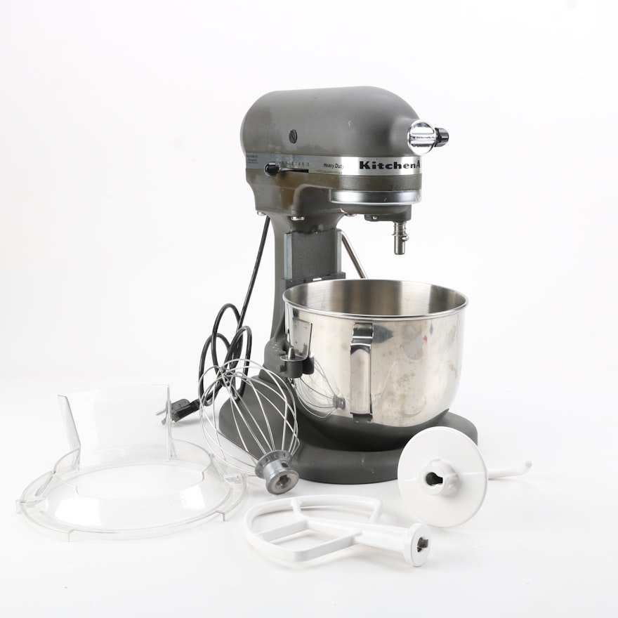 KitchenAid Heavy Duty Stand Mixer And Accessories | EBTH