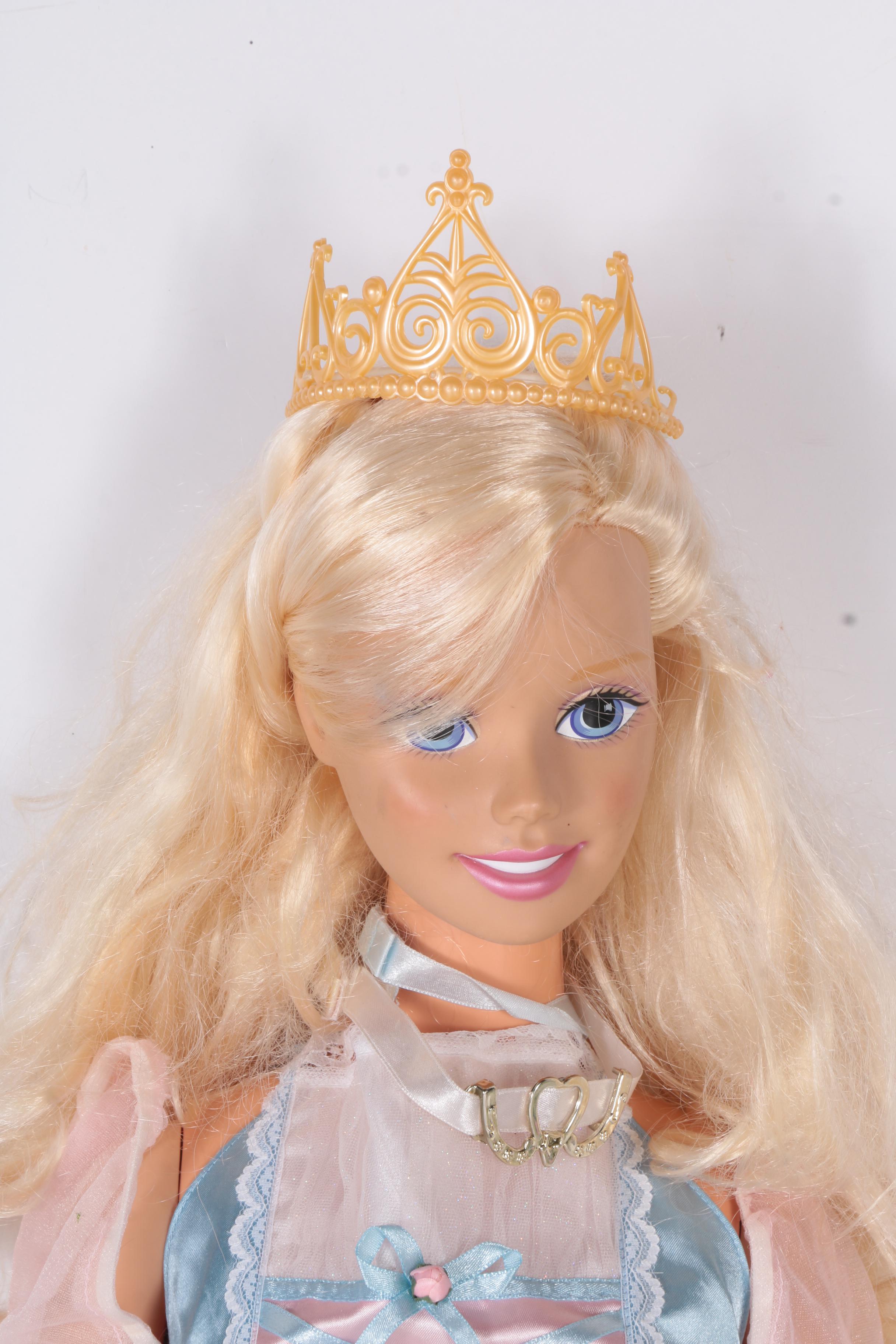 Mattel "The Princess and the Pauper" My Size Barbie Doll EBTH