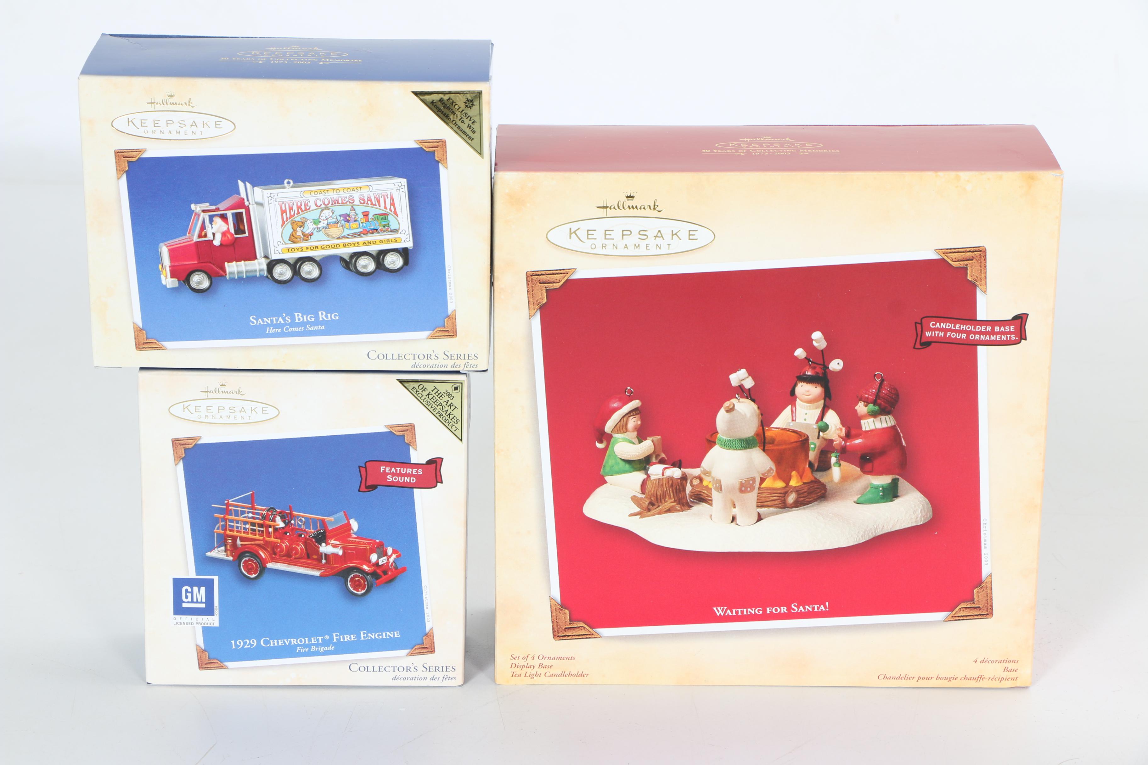 Hallmark Keepsake Ornaments and Storage Box EBTH