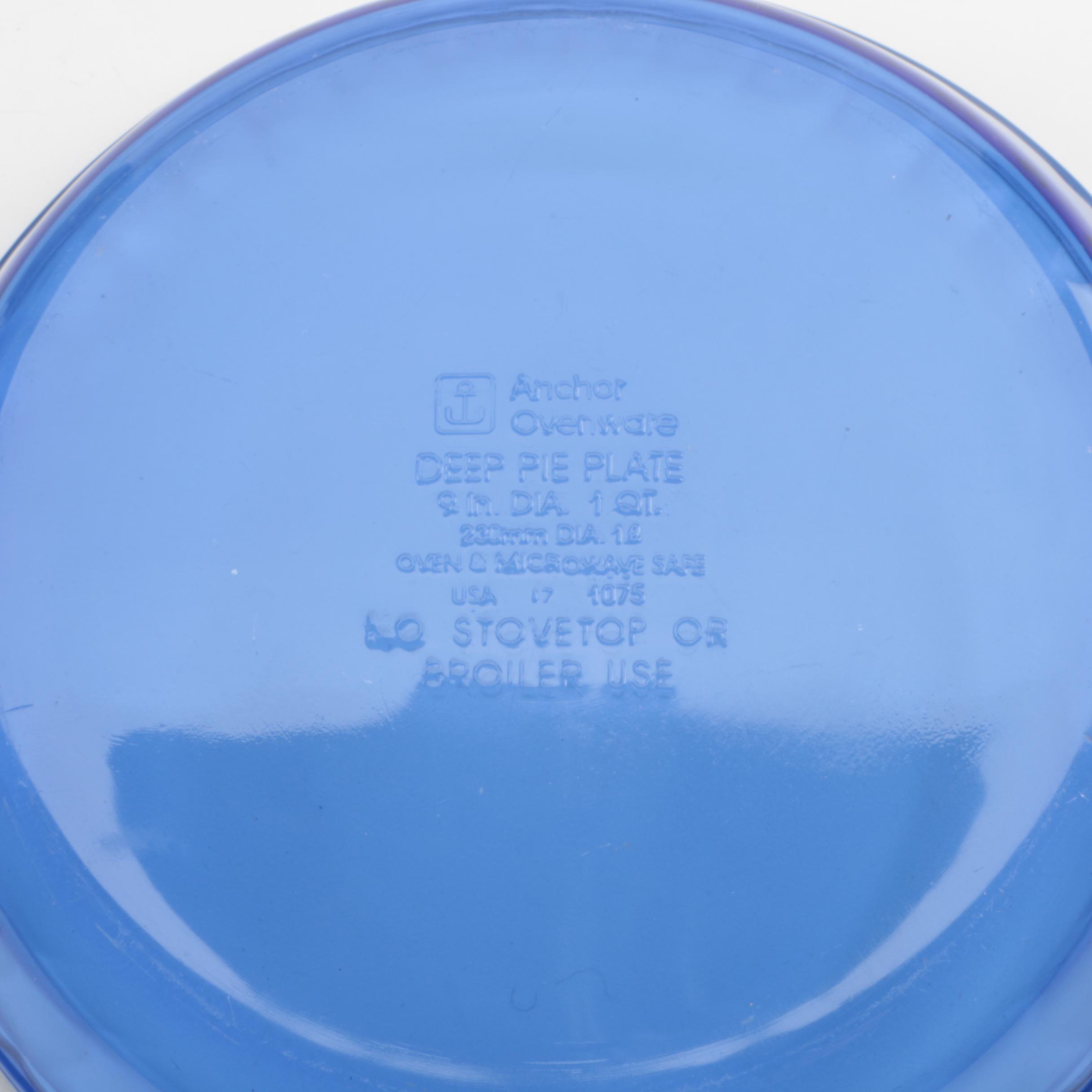 Anchor Hocking and Fire King Glass Pie Pans EBTH