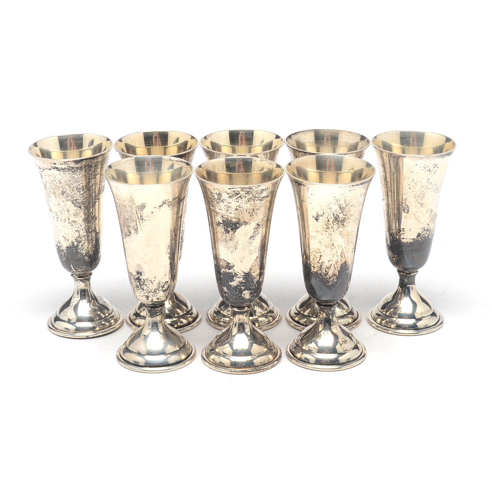 Sterling Silver Cordial Cups by Gunnard EBTH