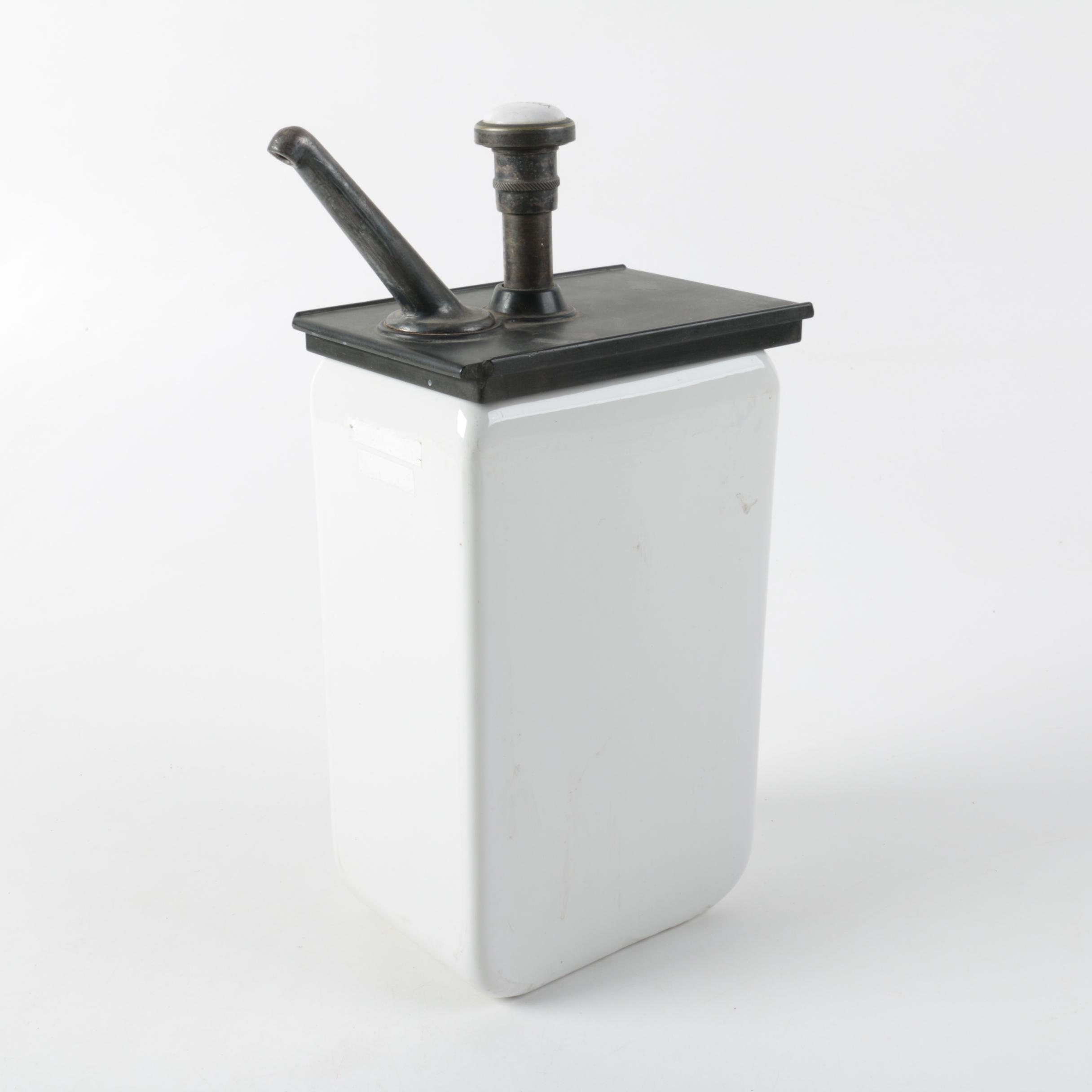 Vintage "The Liquid" Soda Syrup Dispenser Featuring CocaCola Labeled