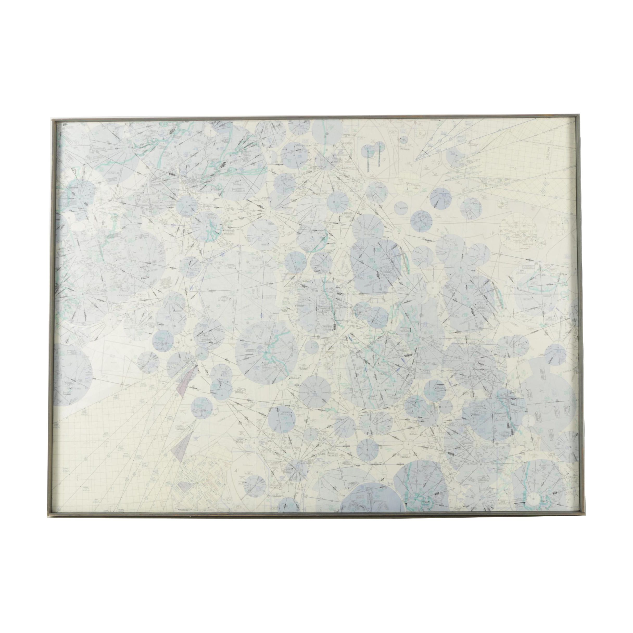 Abstract Collage of Maps | EBTH