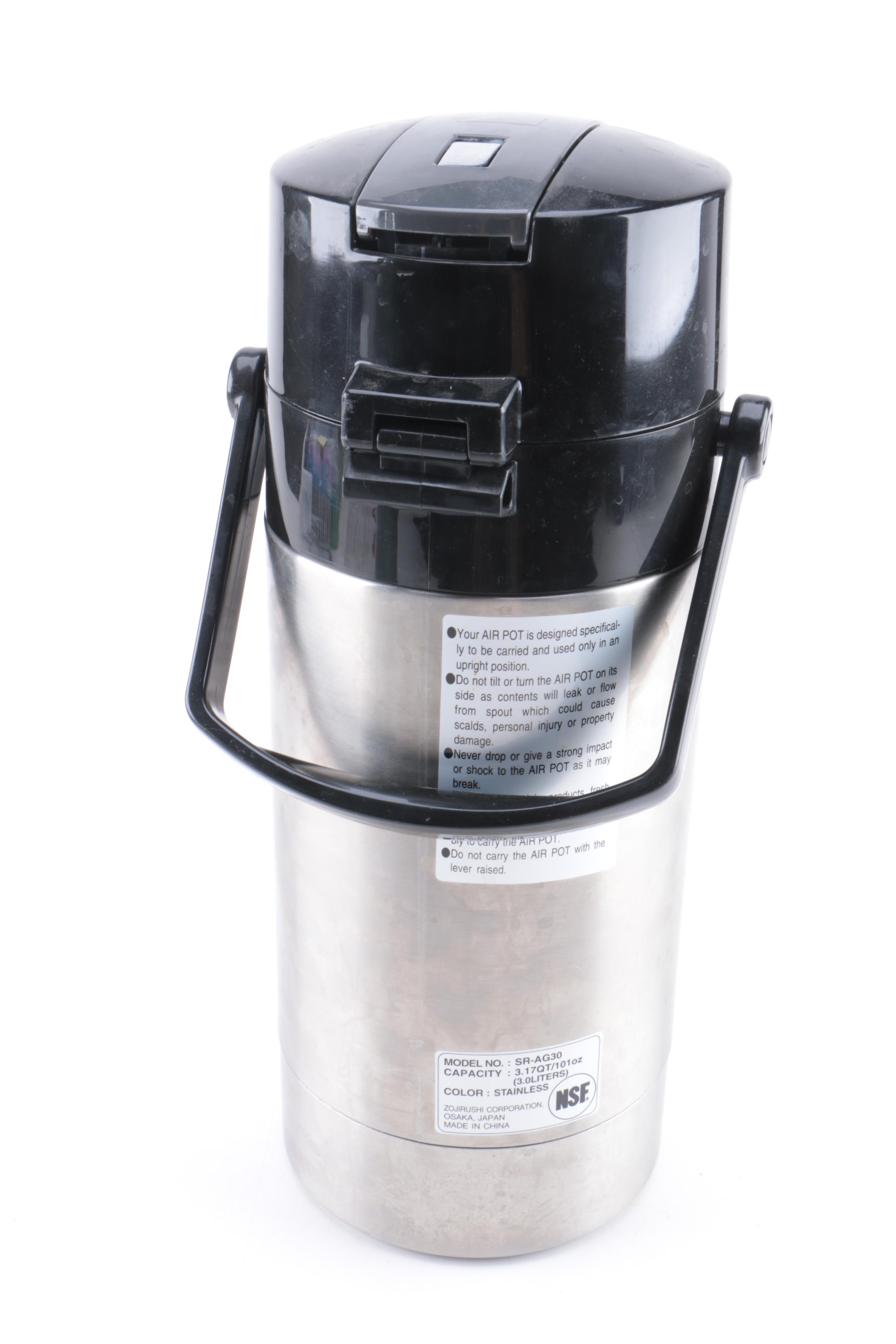 Aladdin Stanley Thermos and Zojirushi Coffee Dispenser EBTH