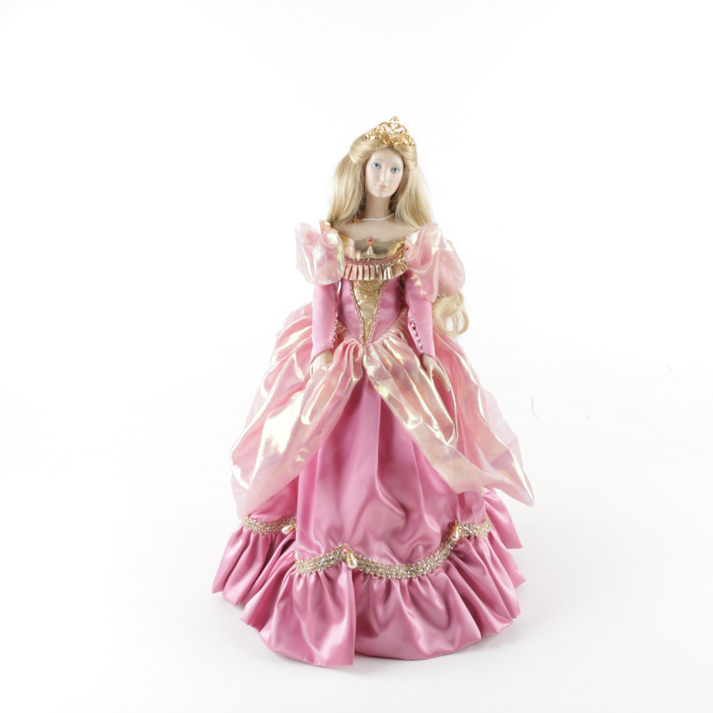 franklin heirloom dolls sleeping beauty