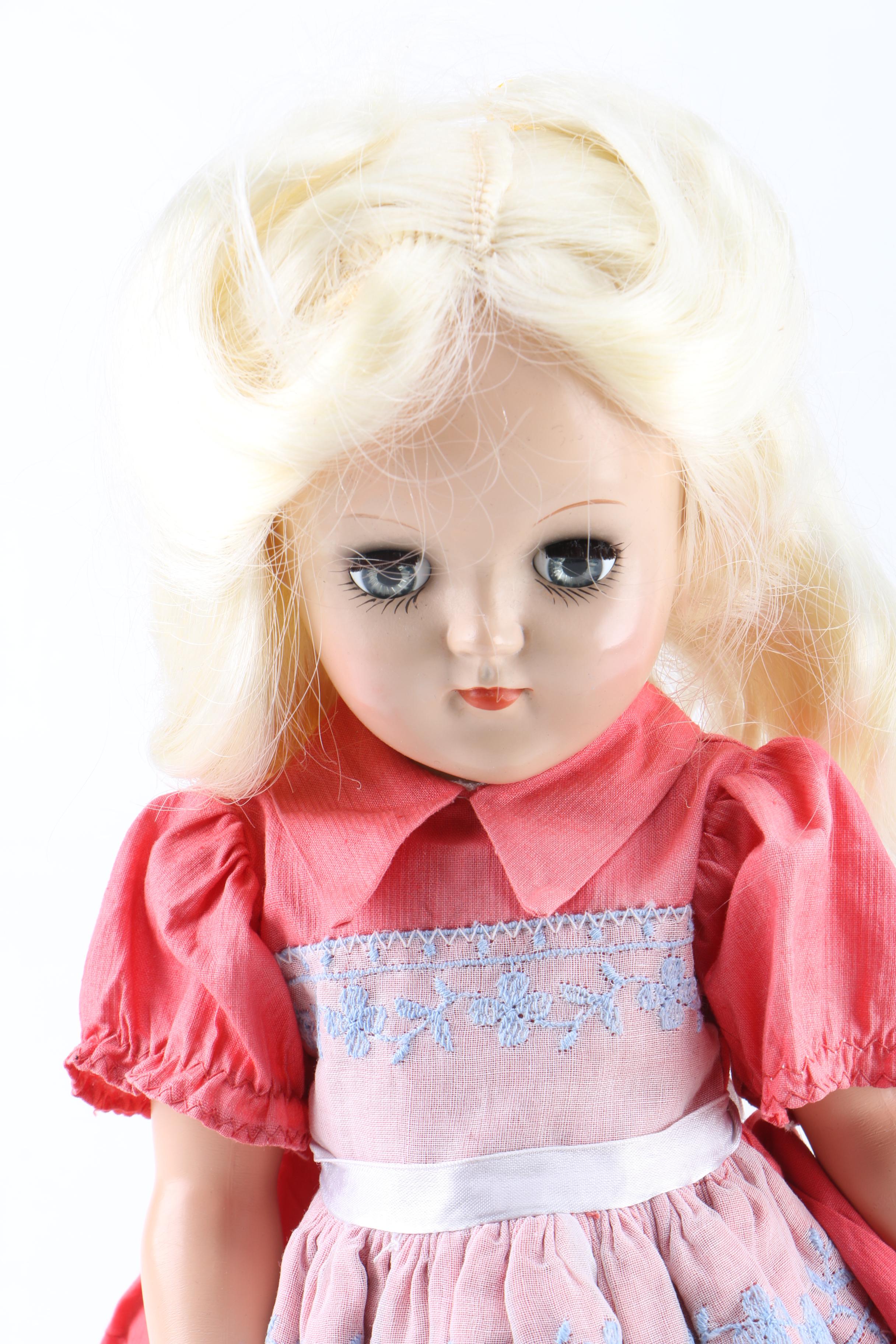 Vintage Ideal "Toni" Composition Dolls EBTH