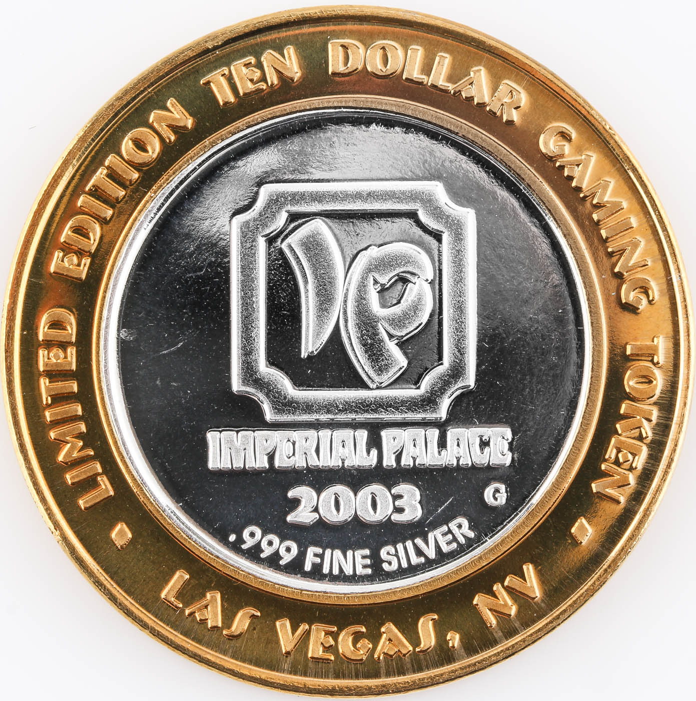 .999 silver casino token value