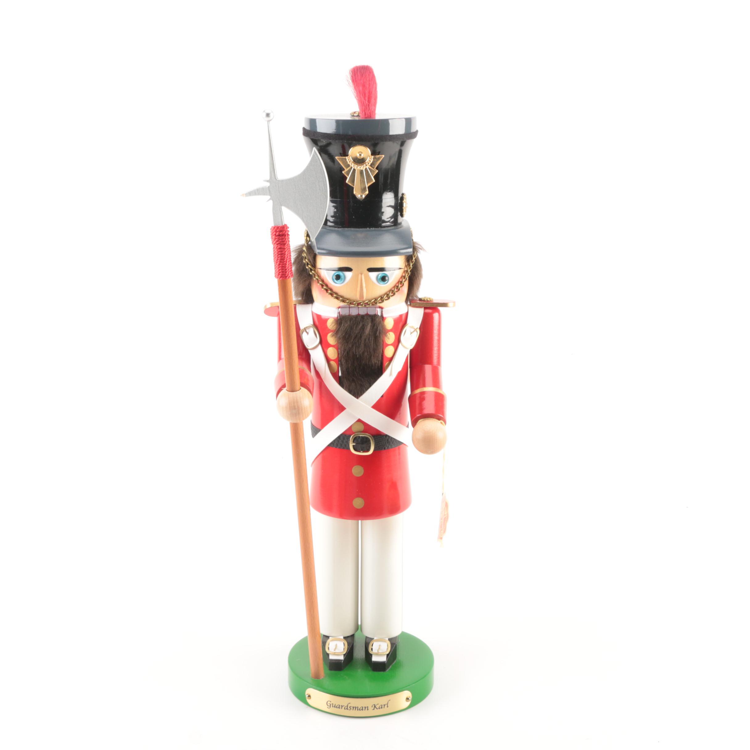 handmade nutcracker doll