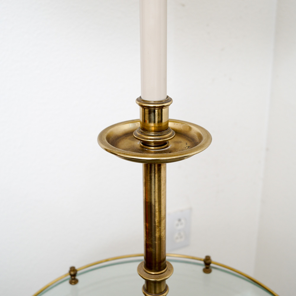 Vintage Tray Table Floor Lamp | EBTH