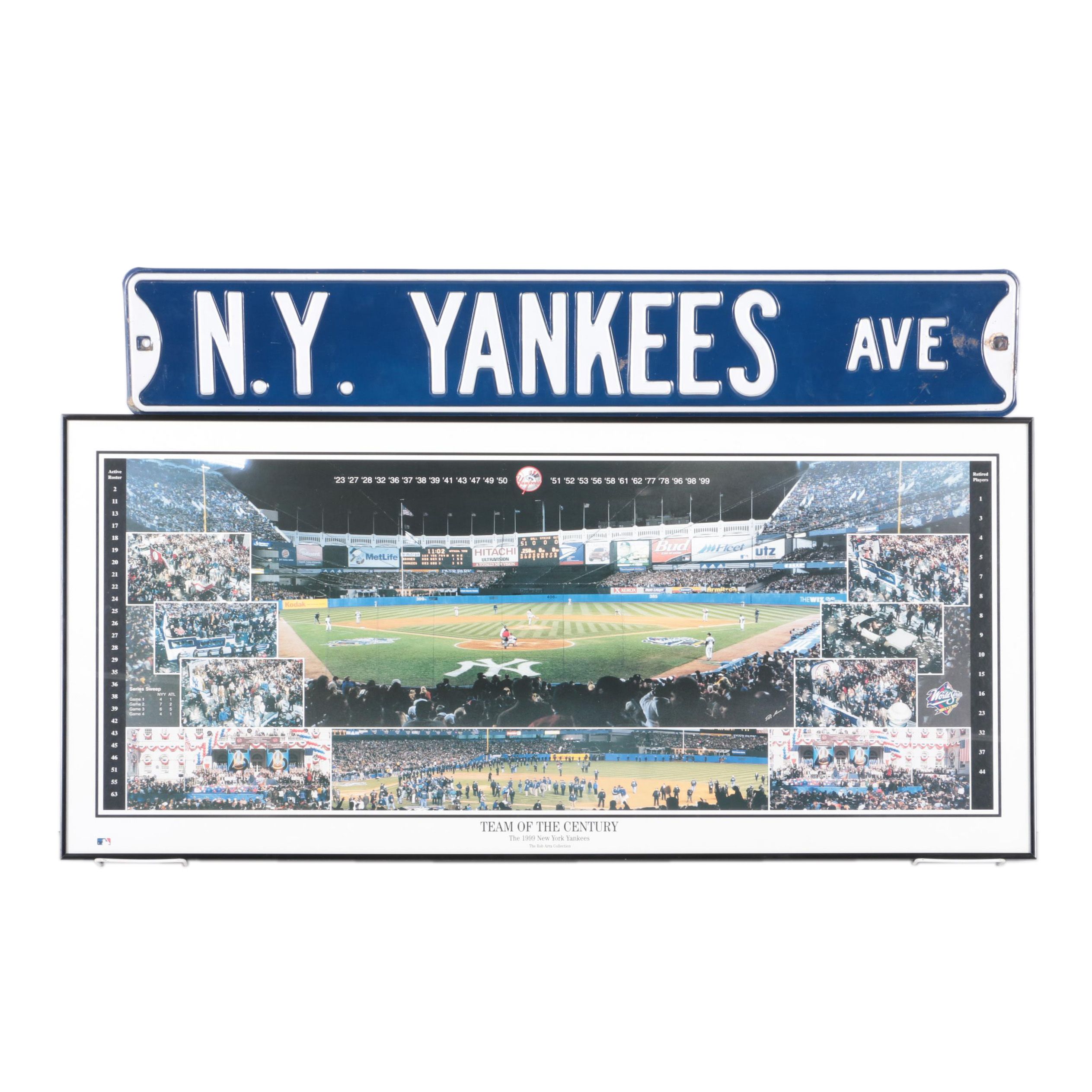 New York Yankees Wall Art EBTH
