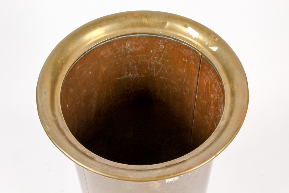 Kentucky Folk Art Walking Canes in Brass Stand EBTH