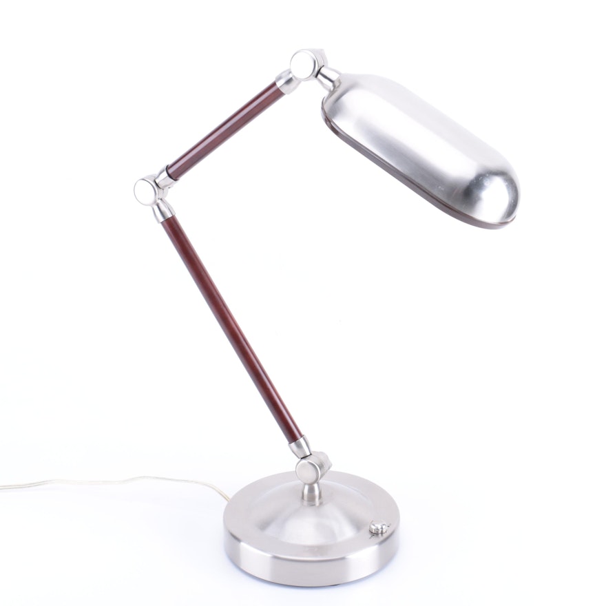 Desk Lamp With Hinged Arm Ebth