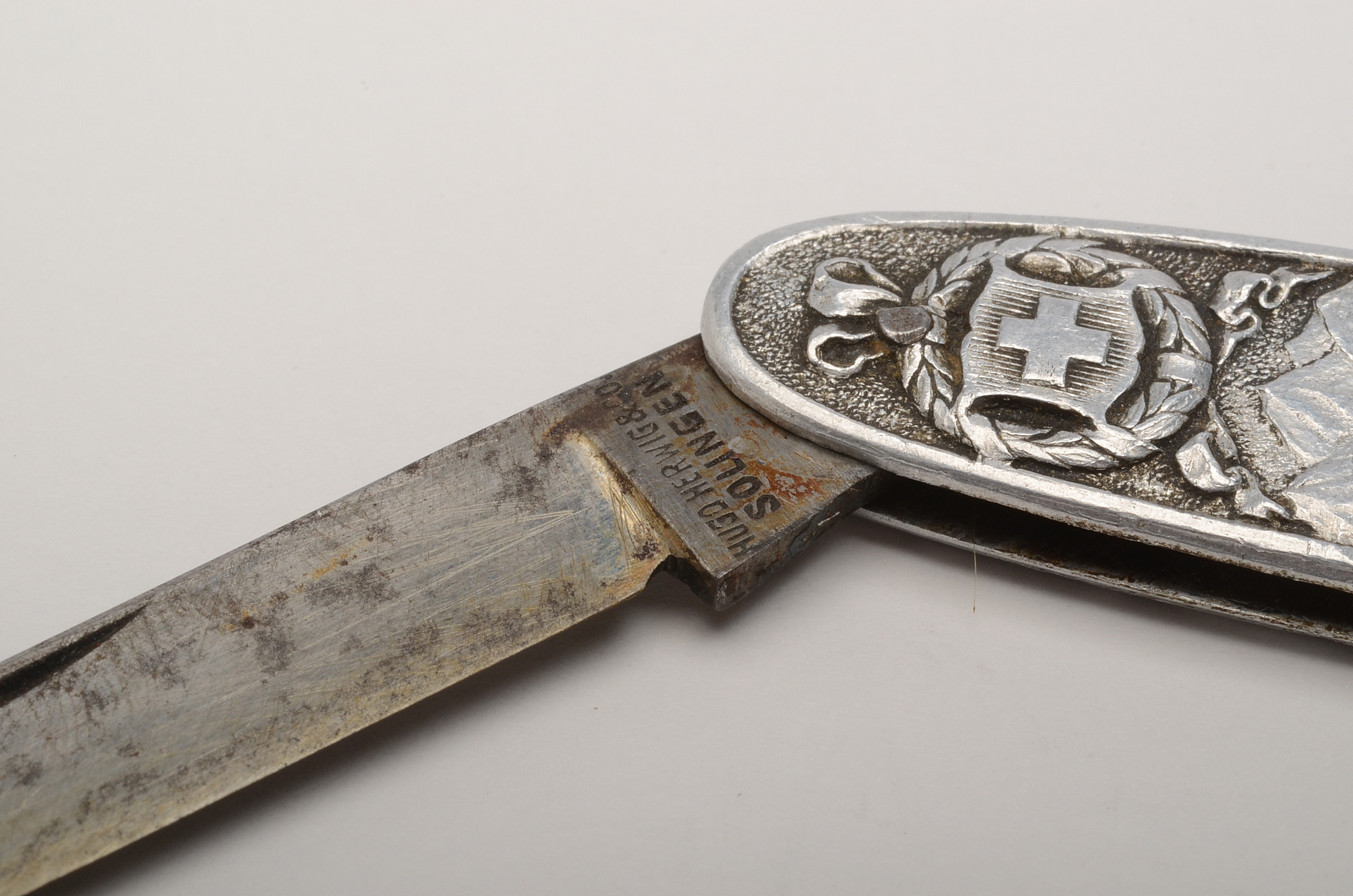 Vintage German Pocket Knives Depicting Famous Figures EBTH