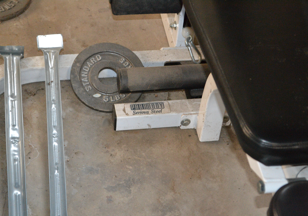 Parabody 893 Pro Weight Lifting System with Accessories EBTH