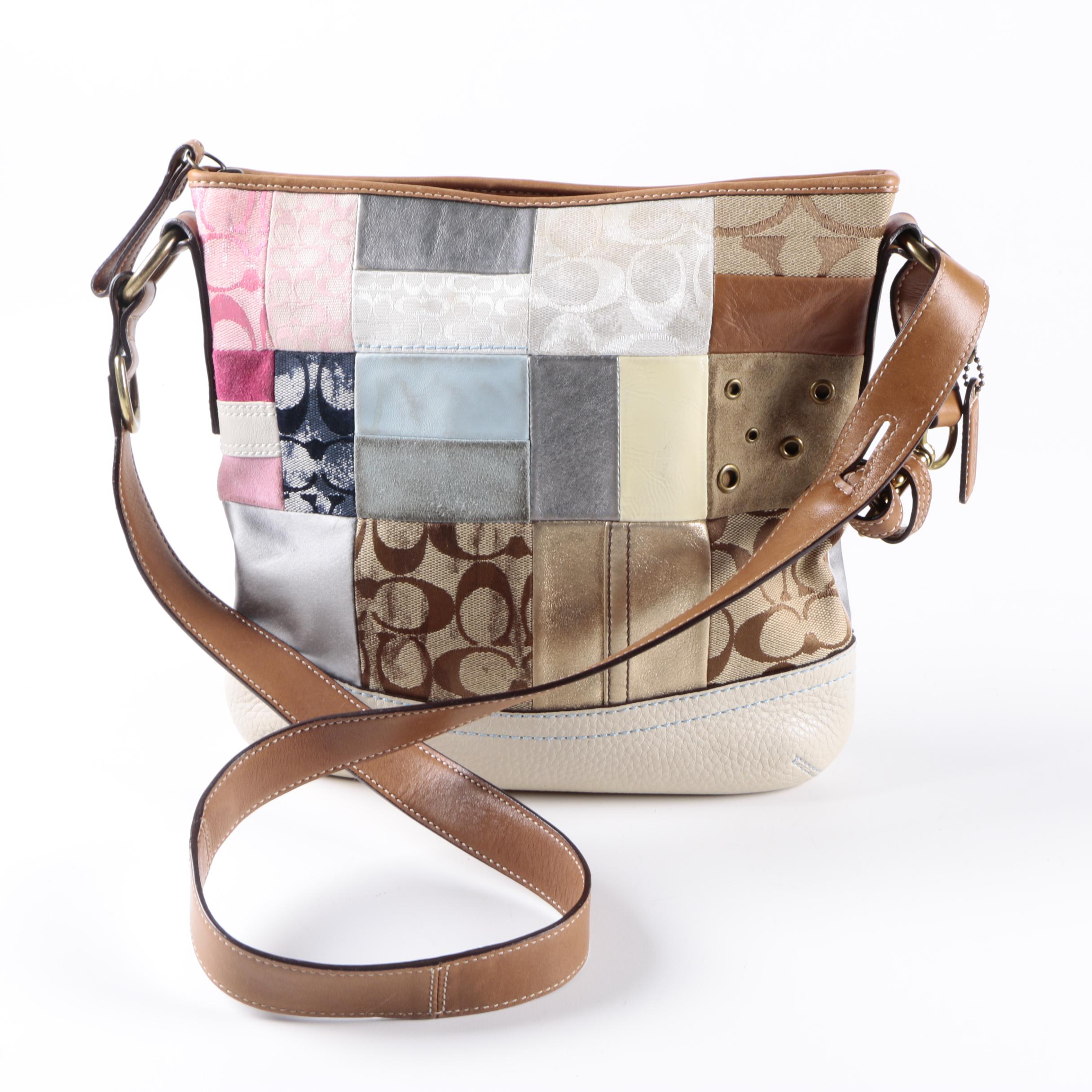 coach patchwork crossbody bag