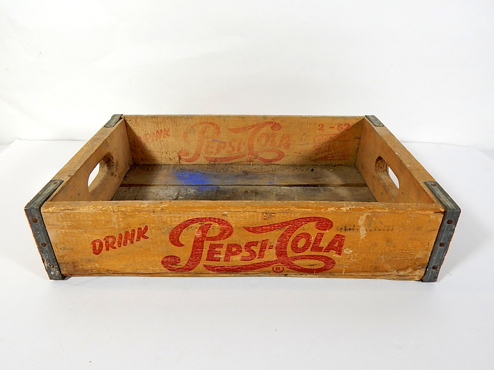 Vintage Wood Pepsi Cola Crate EBTH