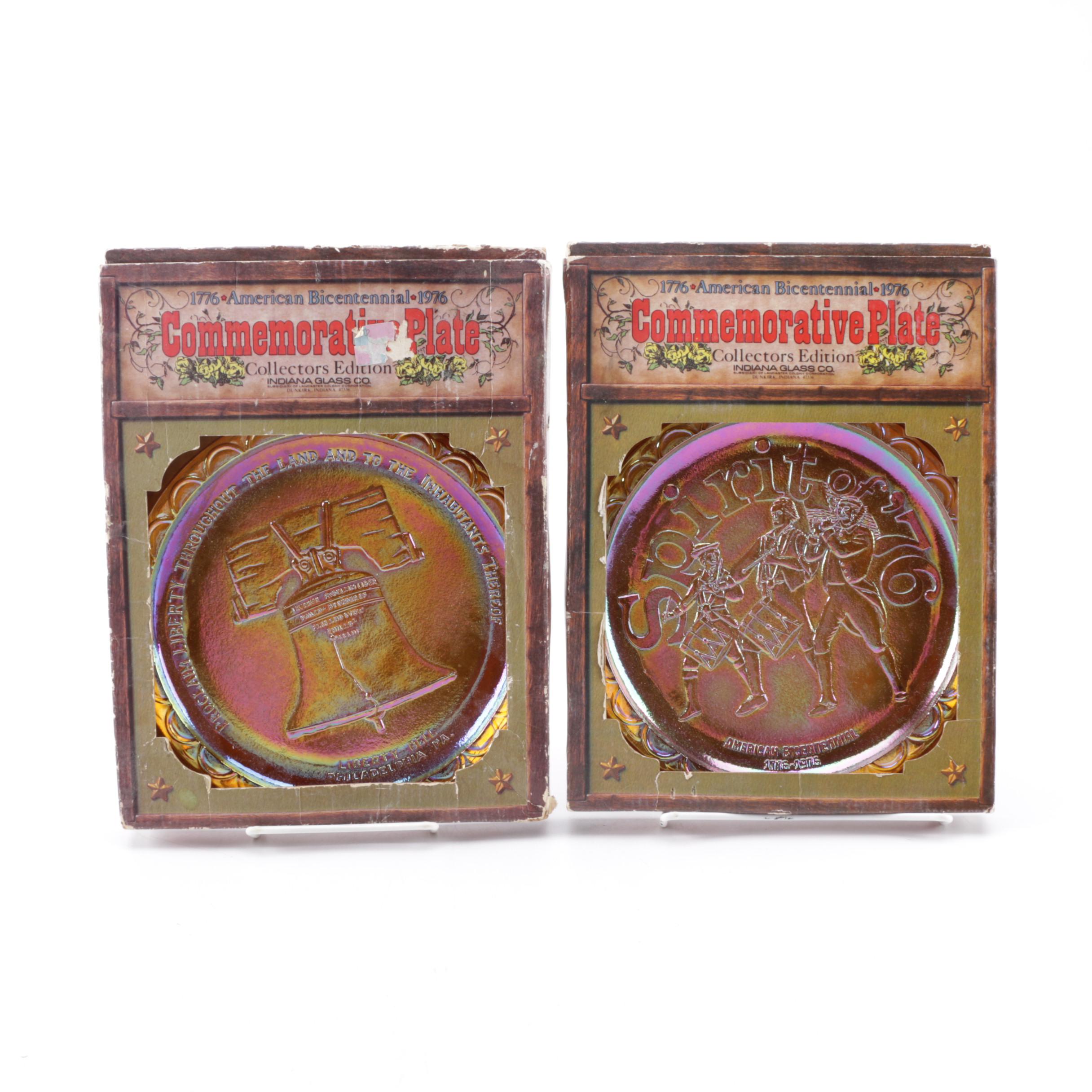 Indiana Glass 17761976 Bicentennial Commemorative Plates EBTH